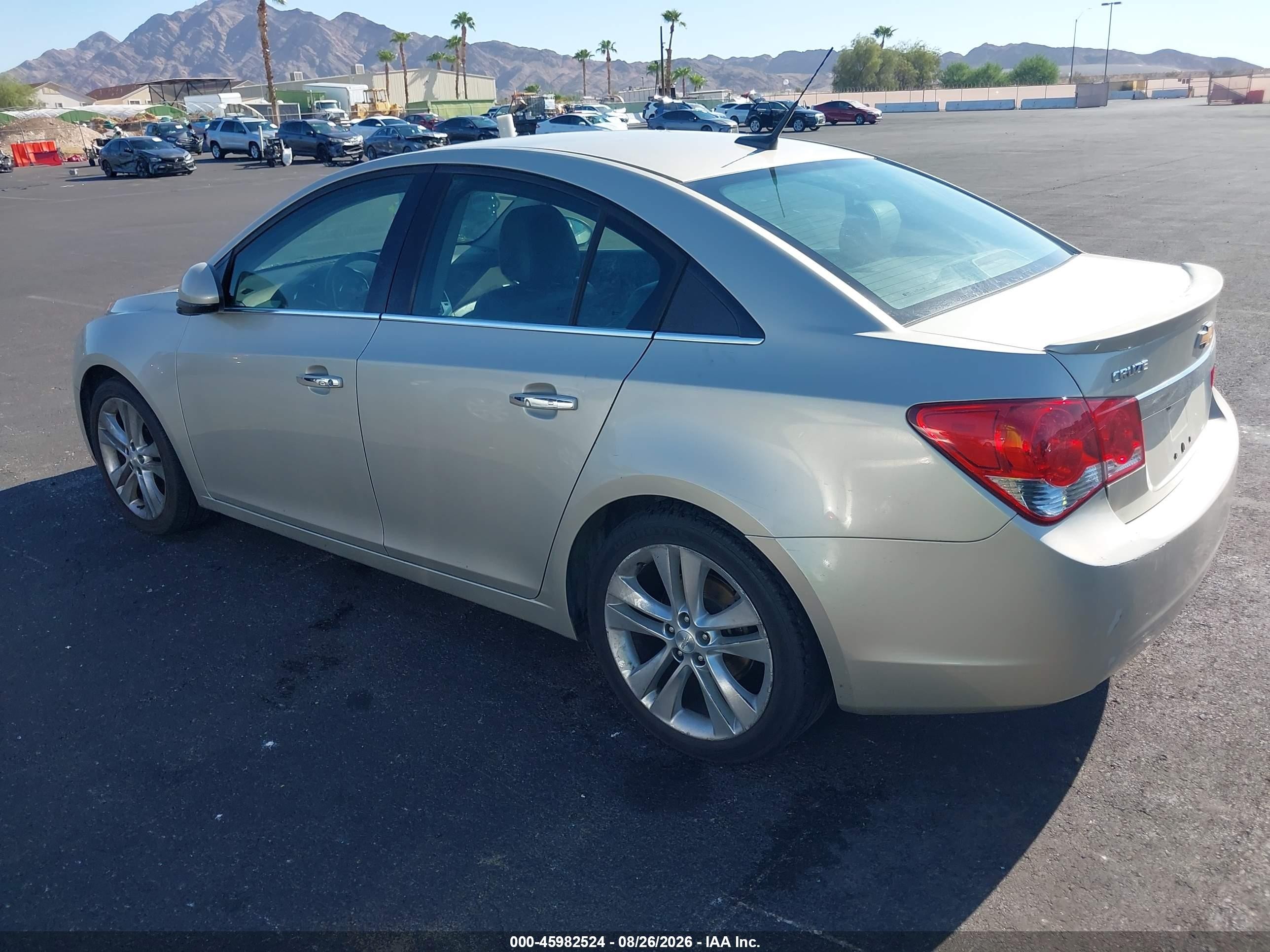2013 Chevrolet Cruze Ltz Золотой vin: 1G1PG5SB6D7203521