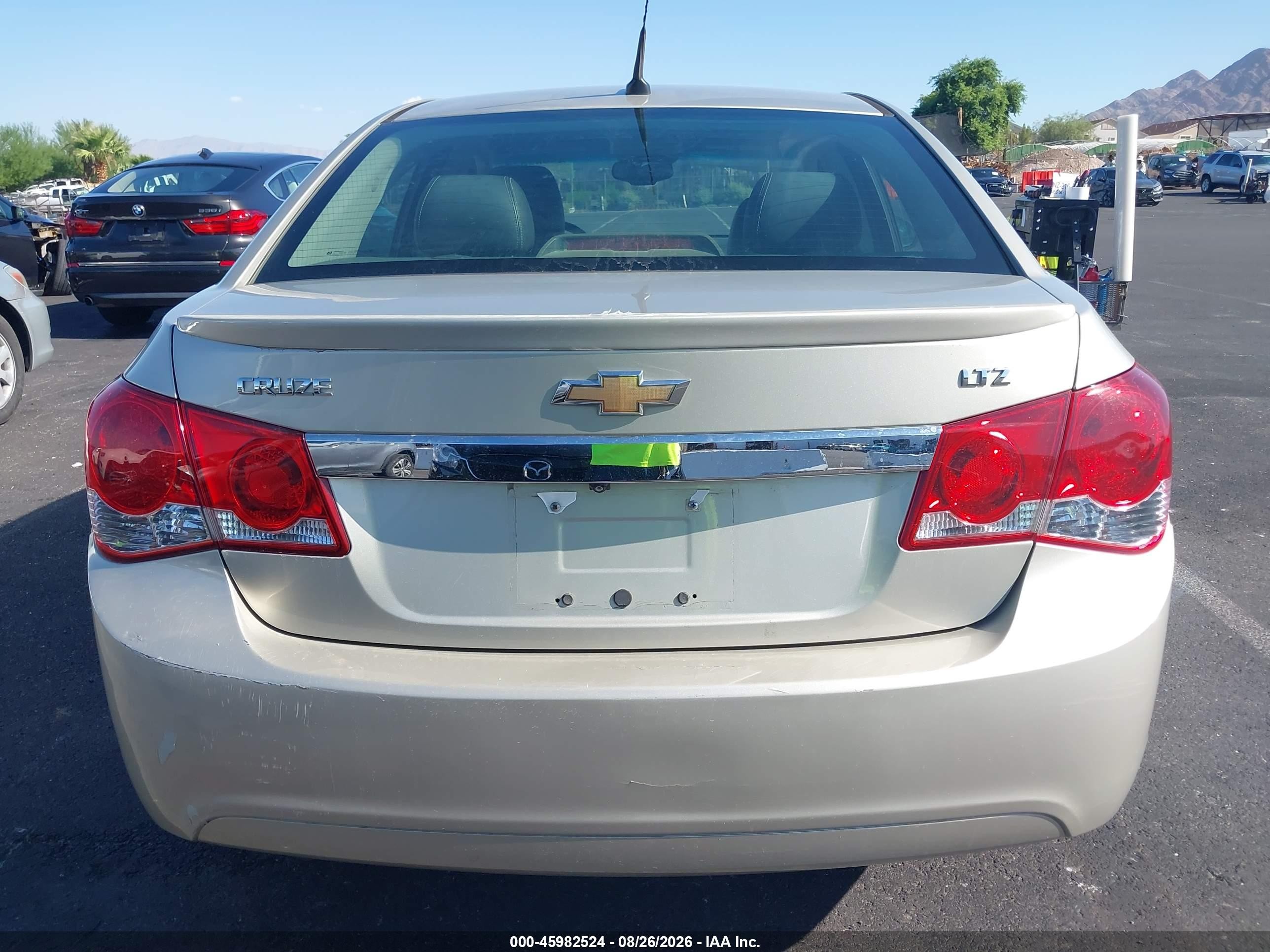 2013 Chevrolet Cruze Ltz Золотой vin: 1G1PG5SB6D7203521