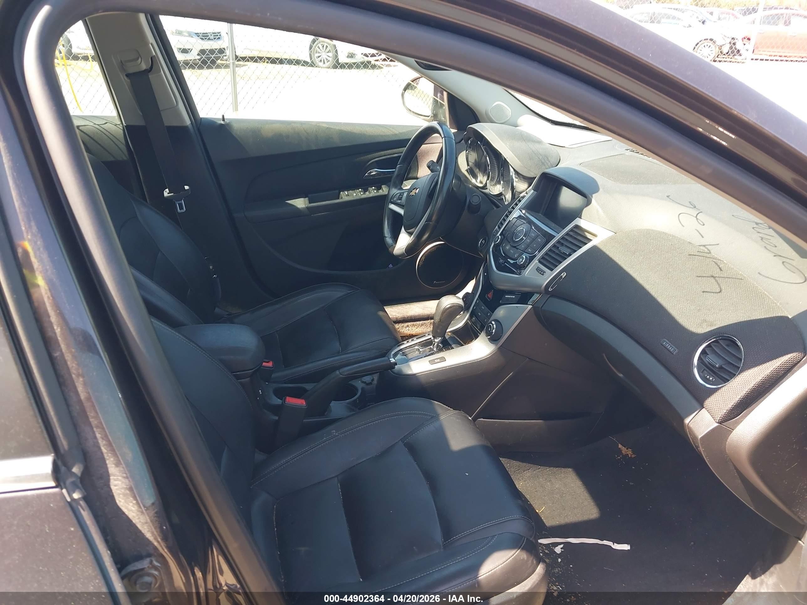 2015 Chevrolet Cruze Ltz Gray vin: 1G1PG5SB6F7224209