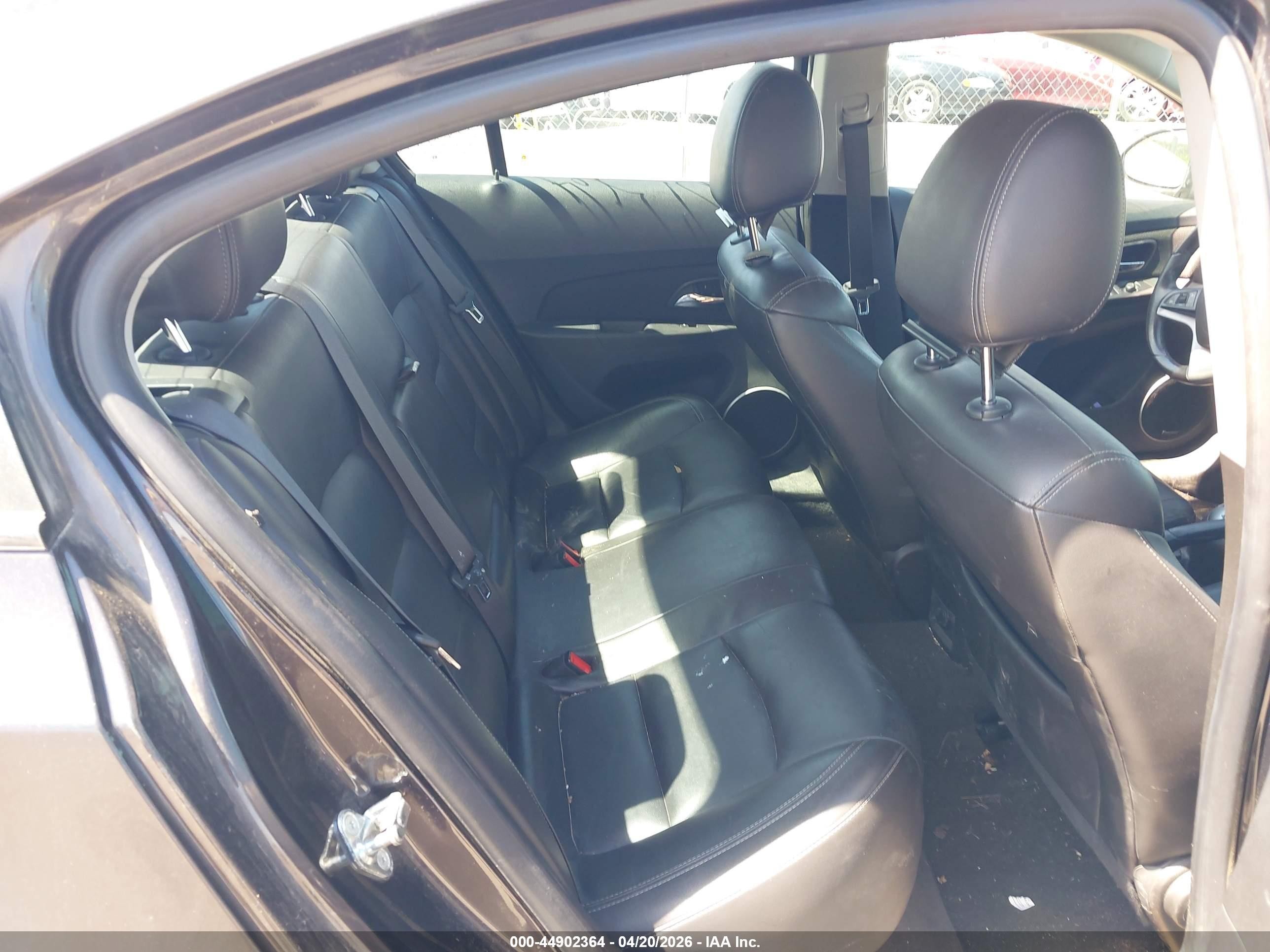 2015 Chevrolet Cruze Ltz Gray vin: 1G1PG5SB6F7224209