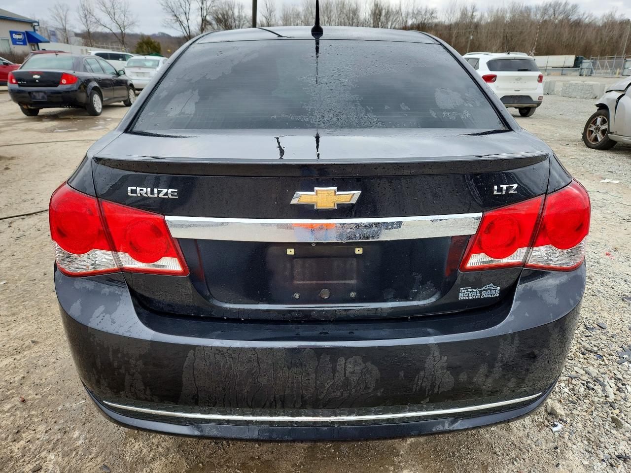 2013 Chevrolet Cruze Ltz Black vin: 1G1PG5SB7D7294167