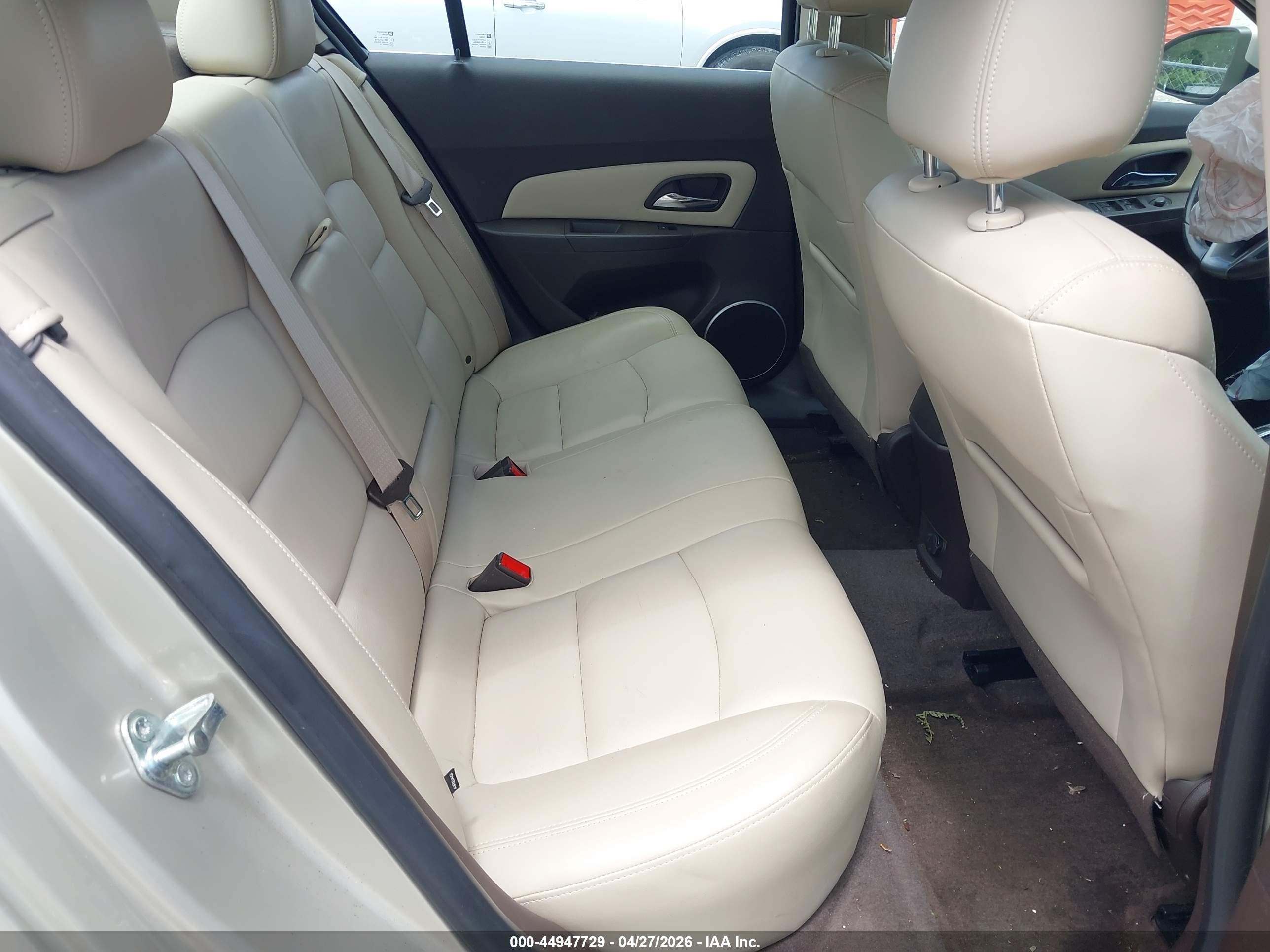 2014 Chevrolet Cruze Ltz Champagne vin: 1G1PG5SB7E7370360