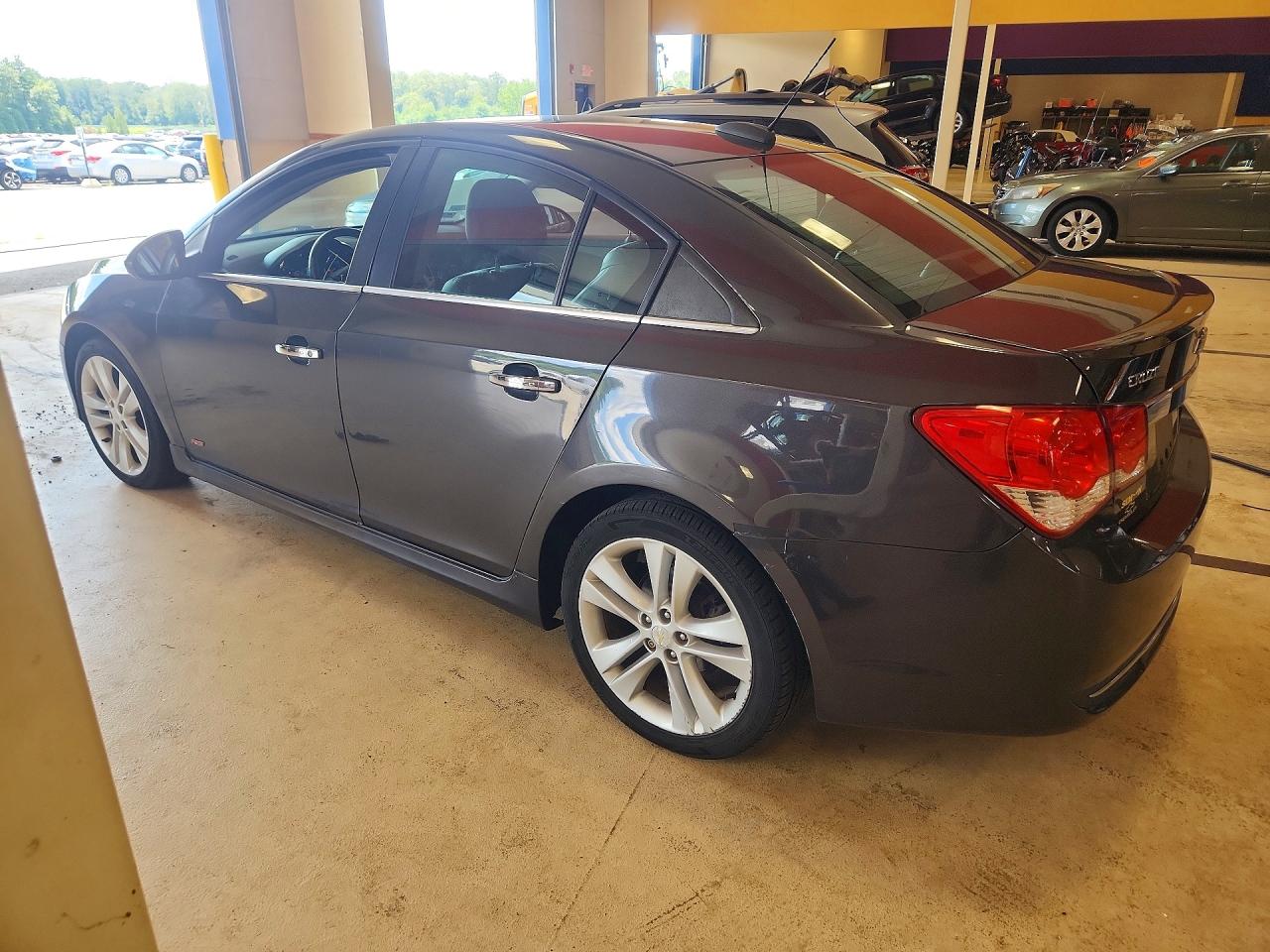 2015 Chevrolet Cruze Ltz Gray vin: 1G1PG5SB7F7122532
