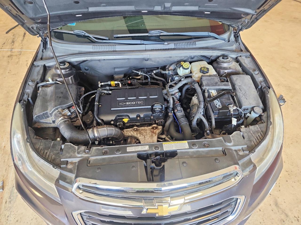 2015 Chevrolet Cruze Ltz Gray vin: 1G1PG5SB7F7122532
