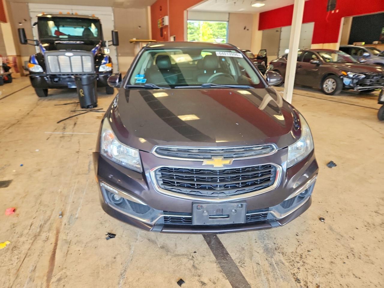 2015 Chevrolet Cruze Ltz Gray vin: 1G1PG5SB7F7122532