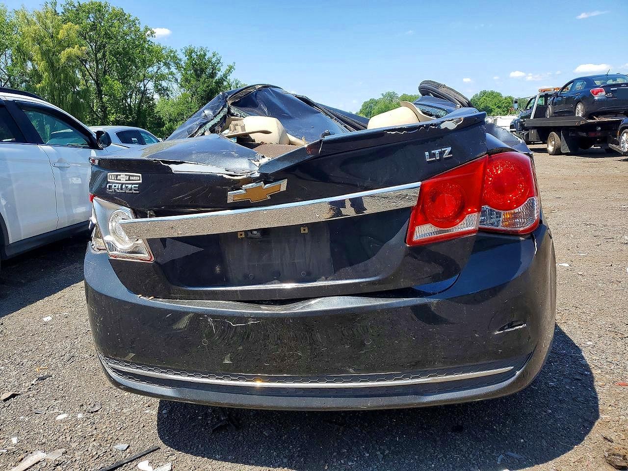 2013 Chevrolet Cruze Ltz Угольный vin: 1G1PG5SB8D7110709