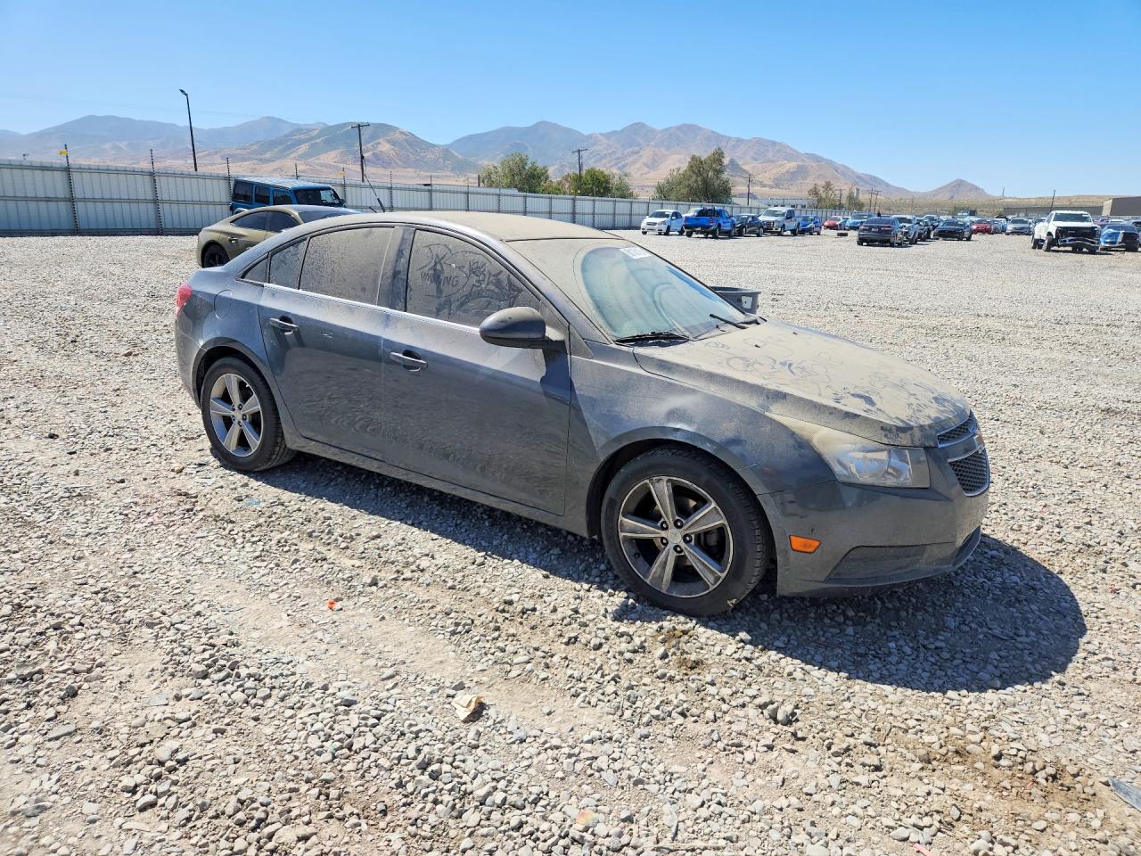 2013 Chevrolet Cruze Ltz Blue vin: 1G1PG5SB8D7161904