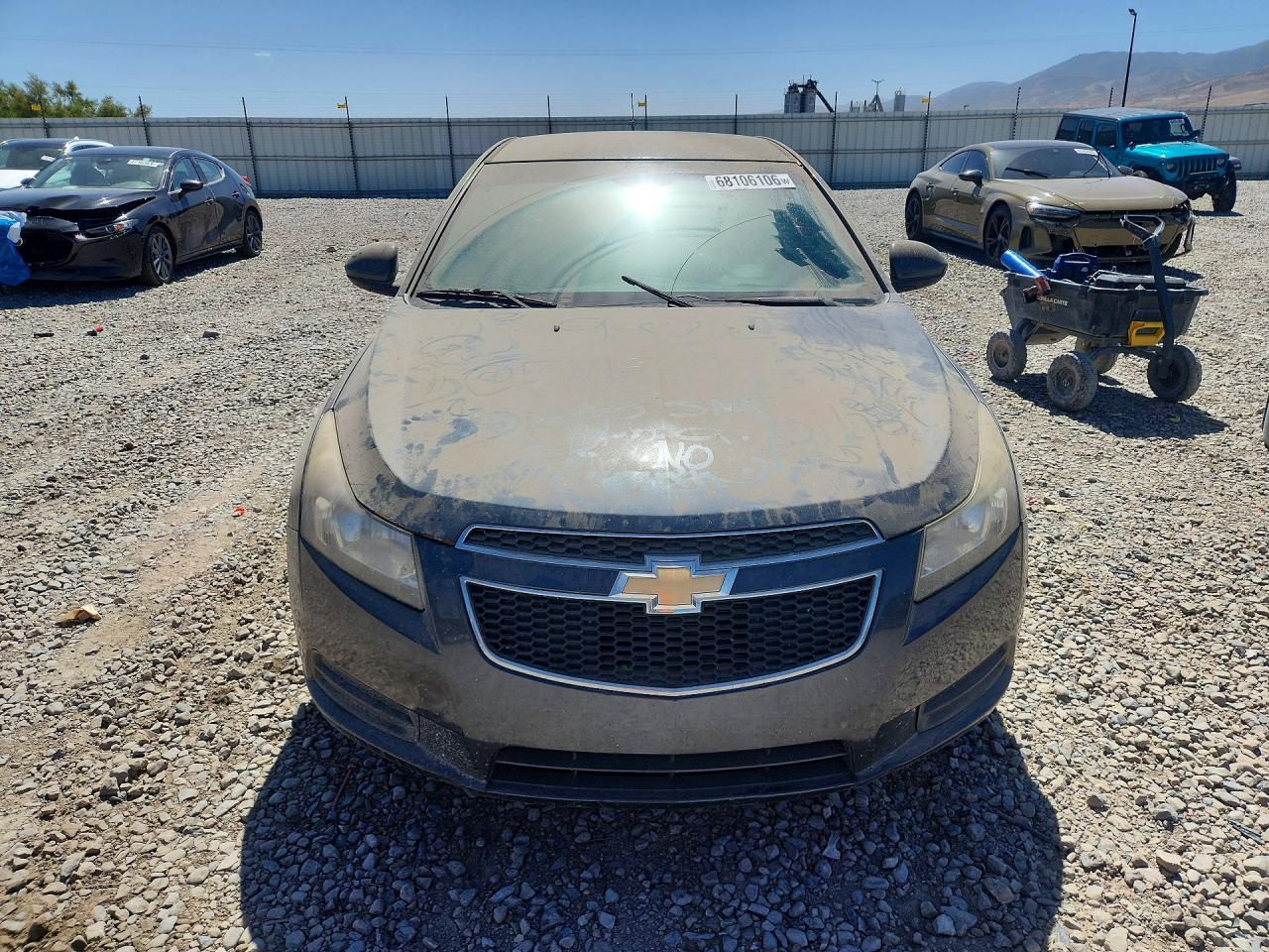 2013 Chevrolet Cruze Ltz Blue vin: 1G1PG5SB8D7161904