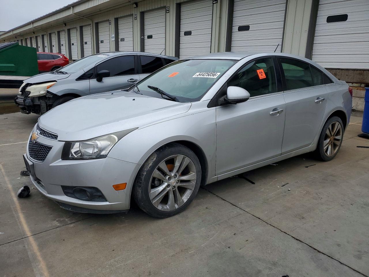 2013 Chevrolet Cruze Silver vin: 1G1PG5SB8D7228081
