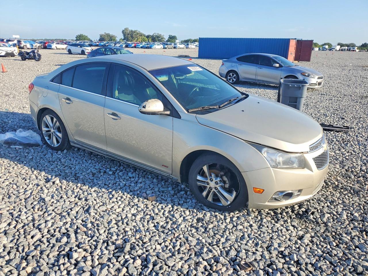 2013 Chevrolet Cruze Ltz Beige vin: 1G1PG5SB8D7244281