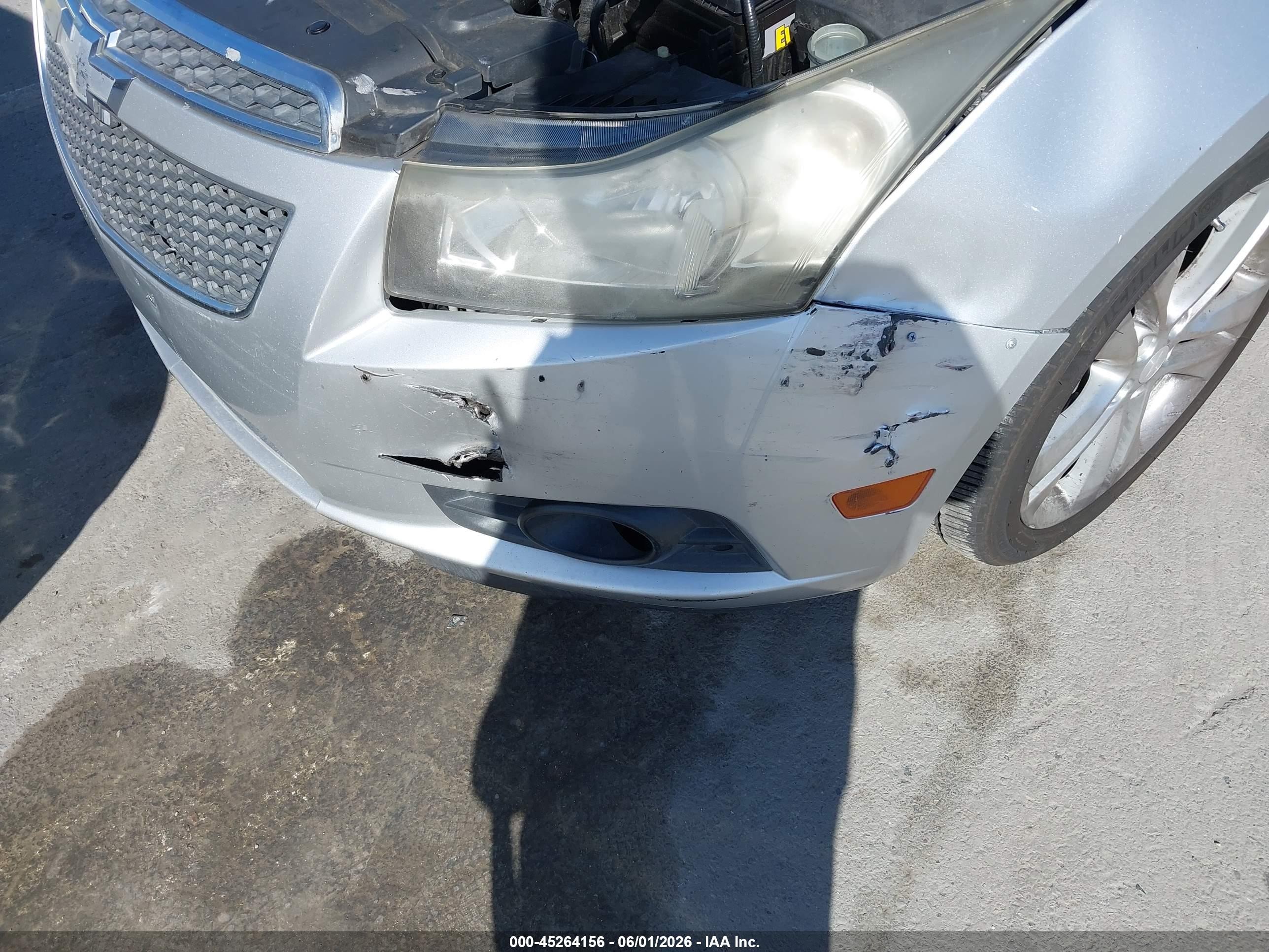 2013 Chevrolet Cruze Ltz Silver vin: 1G1PG5SB8D7328259