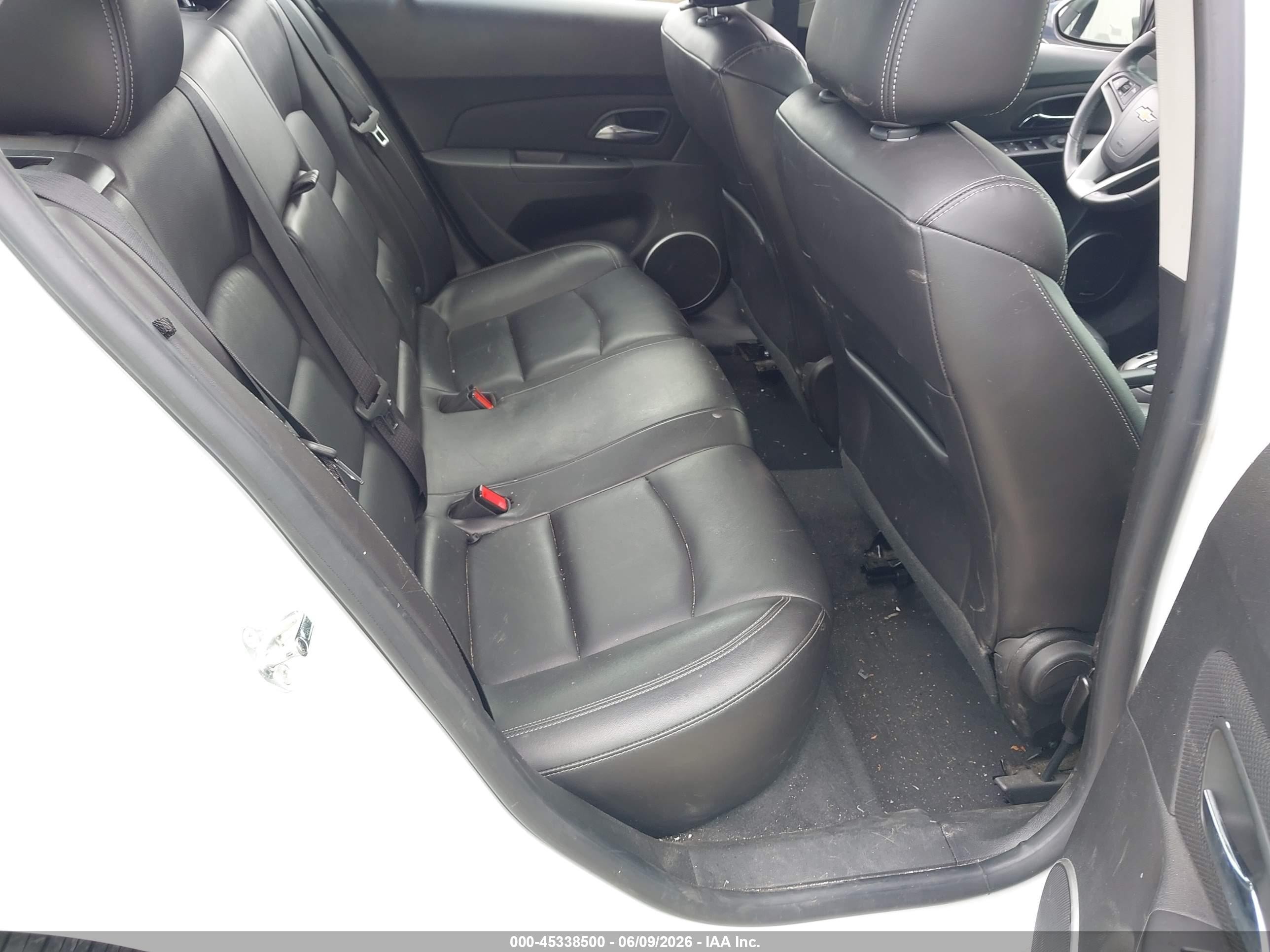 2015 Chevrolet Cruze Ltz White vin: 1G1PG5SB8F7189186