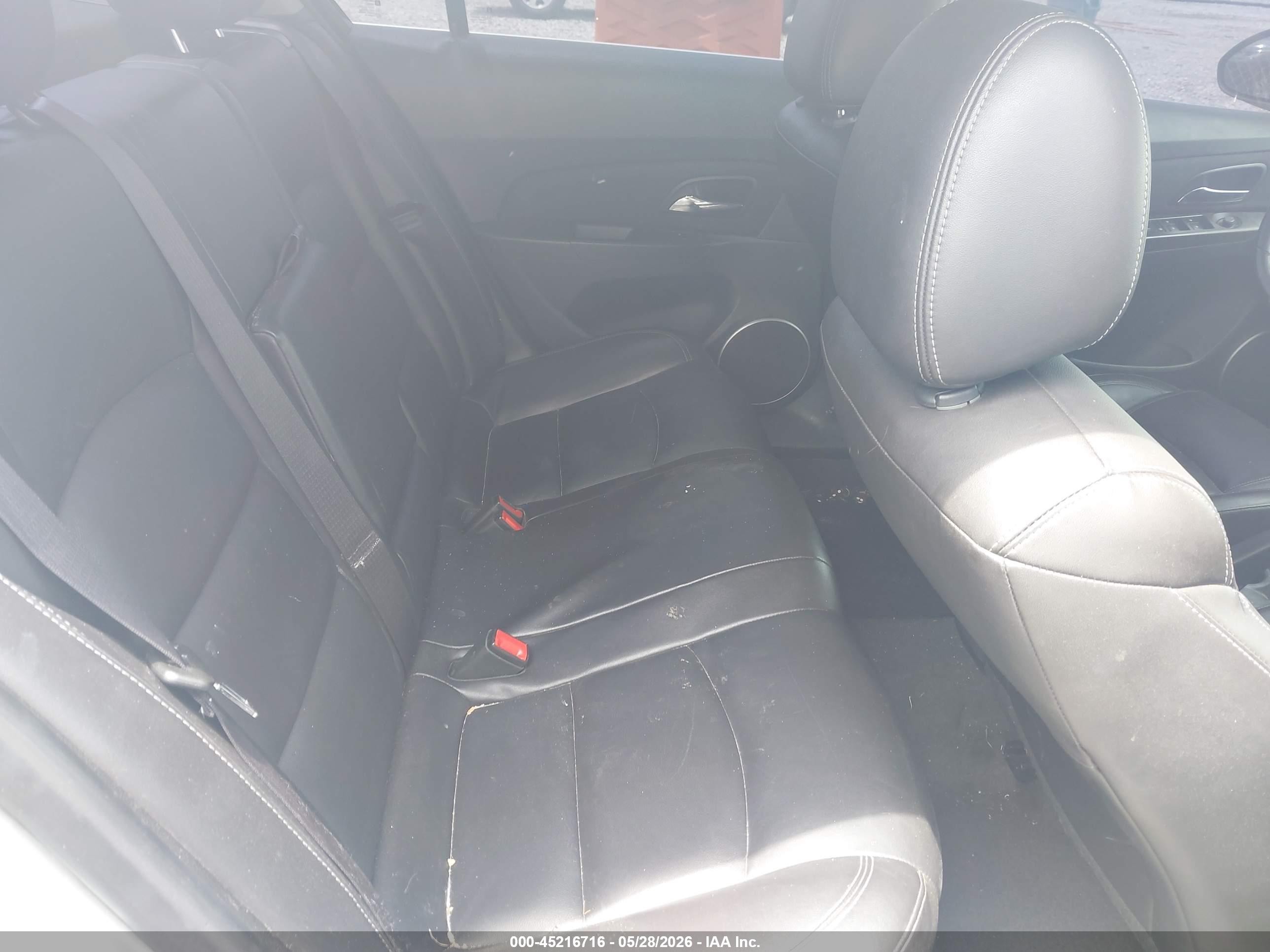 2015 Chevrolet Cruze Ltz Silver vin: 1G1PG5SB8F7201904