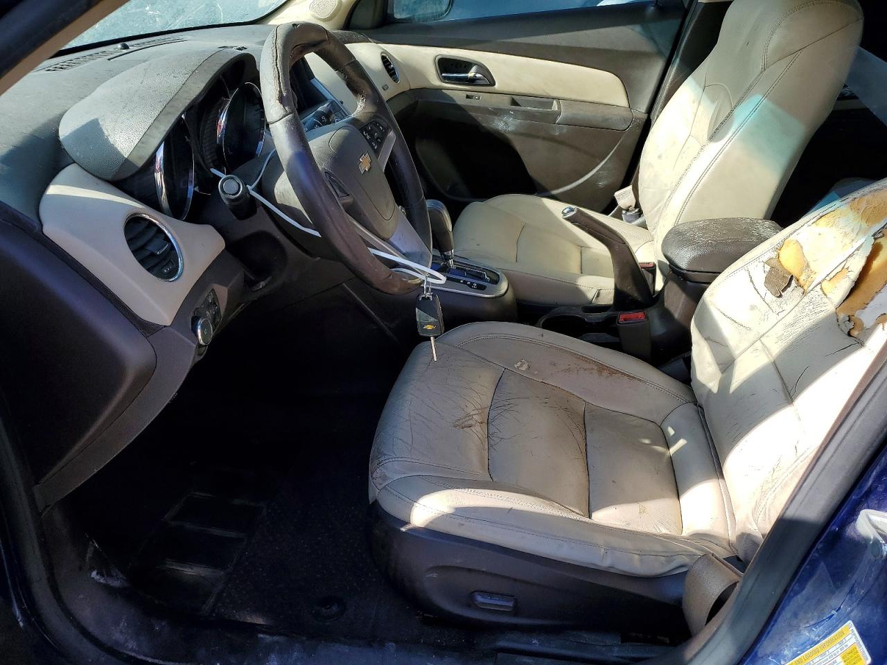 2013 Chevrolet Cruze Ltz Blue vin: 1G1PG5SB9D7102330
