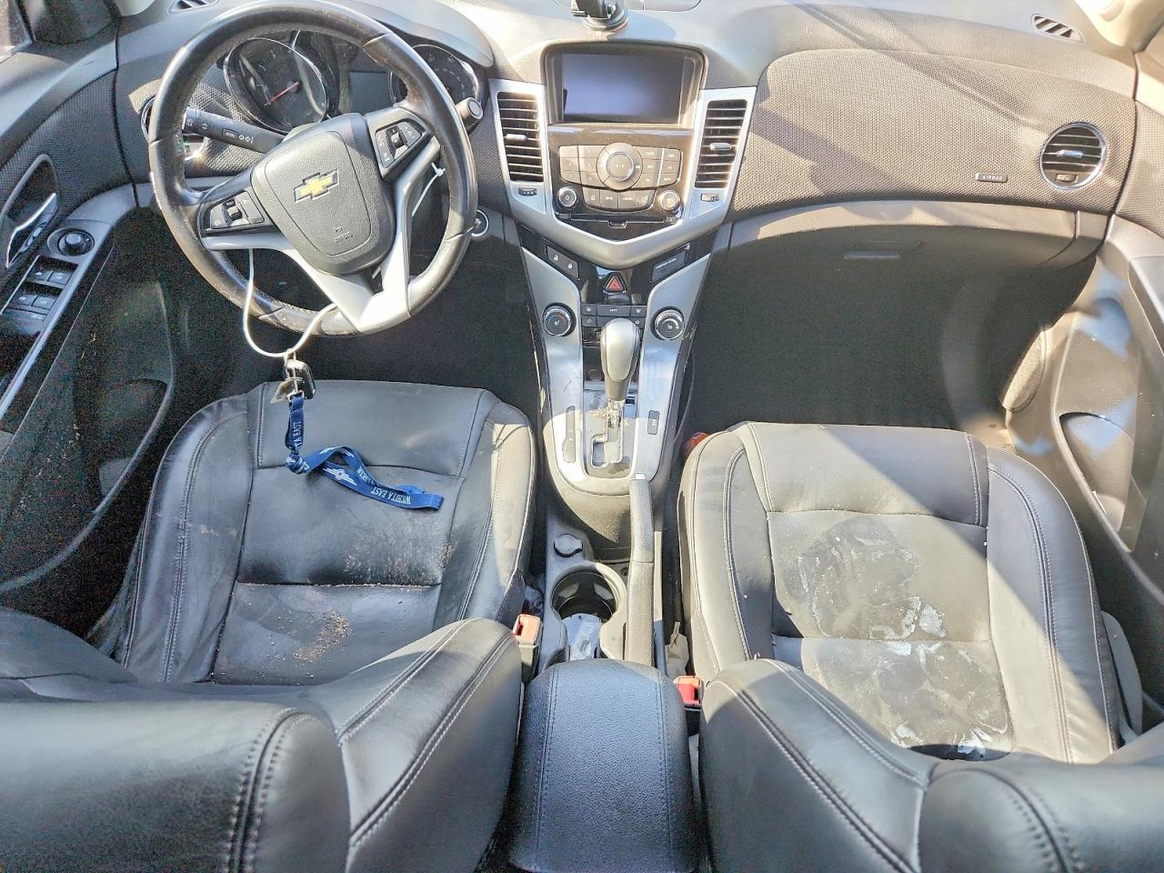 2013 Chevrolet Cruze Ltz Silver vin: 1G1PG5SB9D7236013