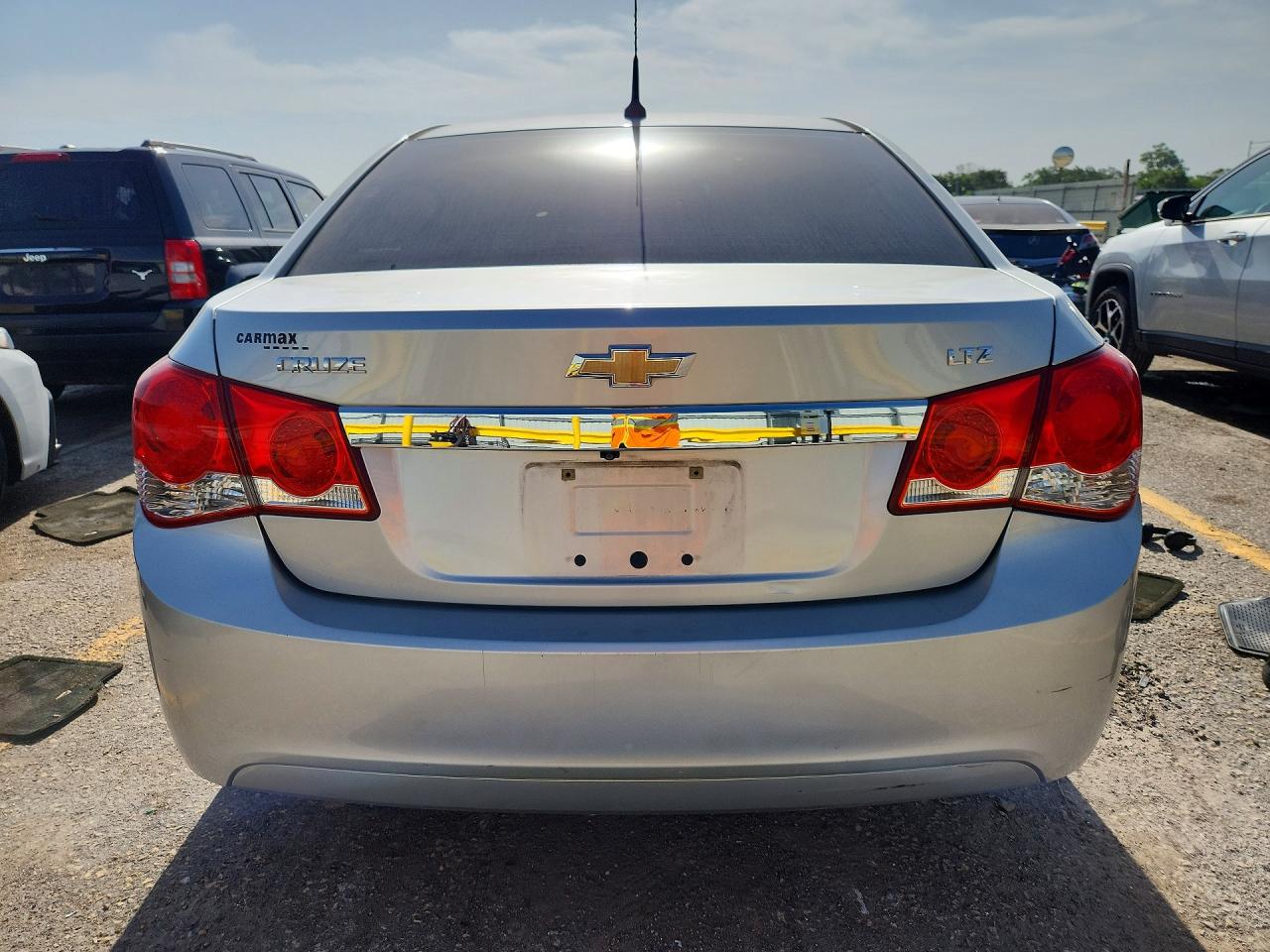 2013 Chevrolet Cruze Ltz Silver vin: 1G1PG5SB9D7236013