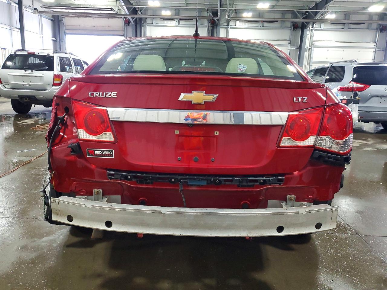 2014 Chevrolet Cruze Ltz Красный vin: 1G1PG5SB9E7124250