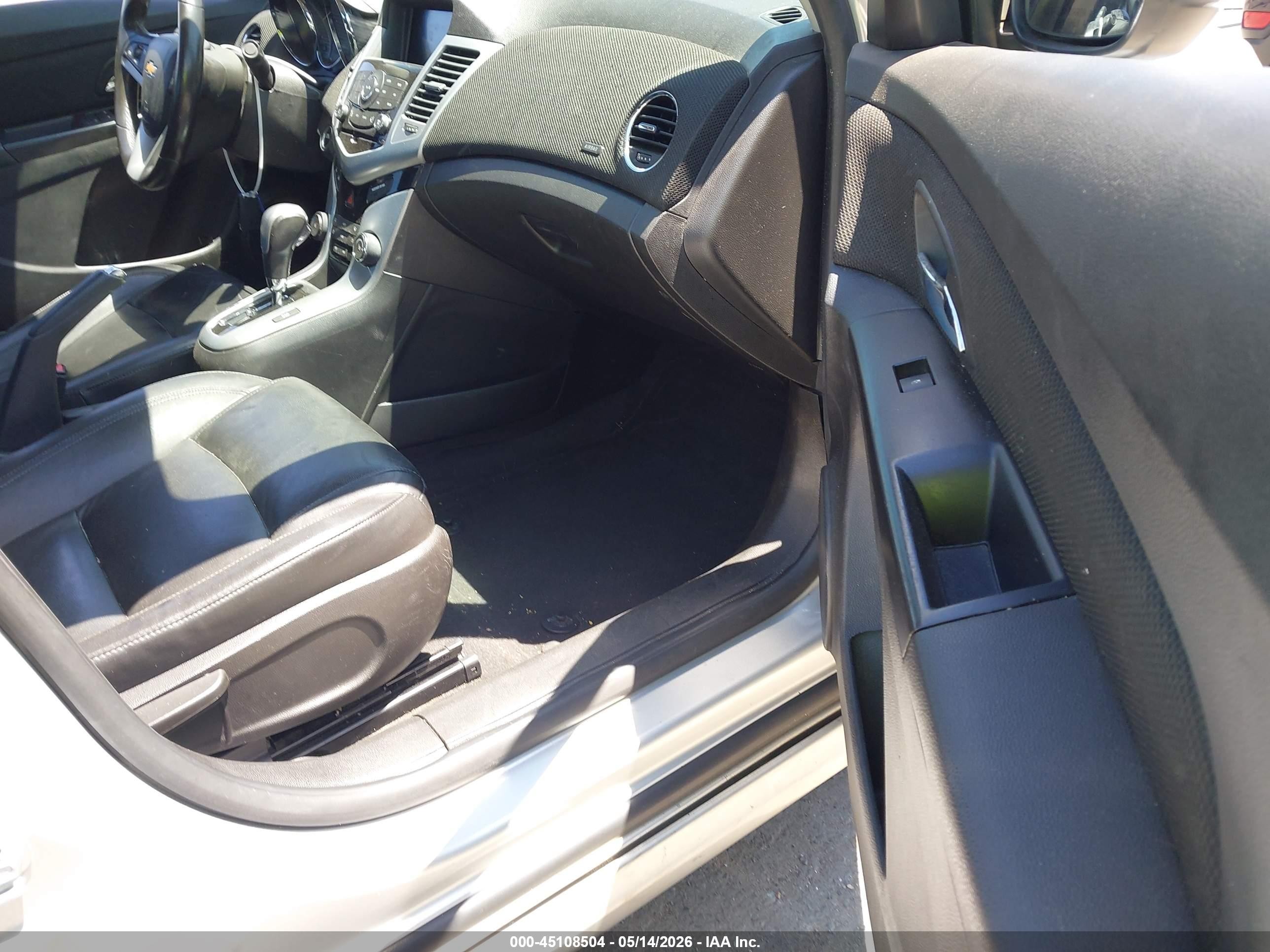 2014 Chevrolet Cruze Ltz Серебряный vin: 1G1PG5SB9E7158463