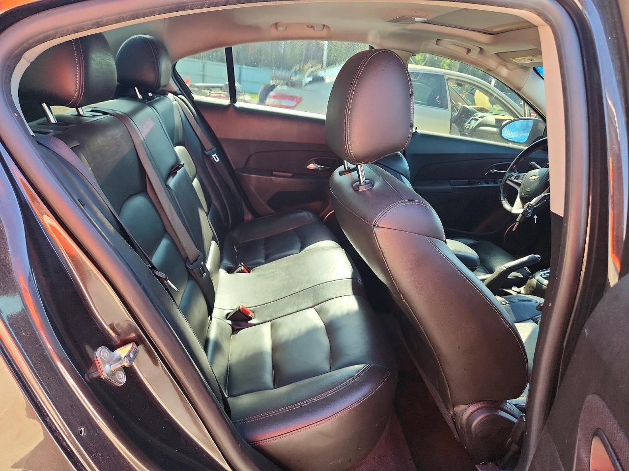 2015 Chevrolet Cruze Ltz Black vin: 1G1PG5SB9F7190377