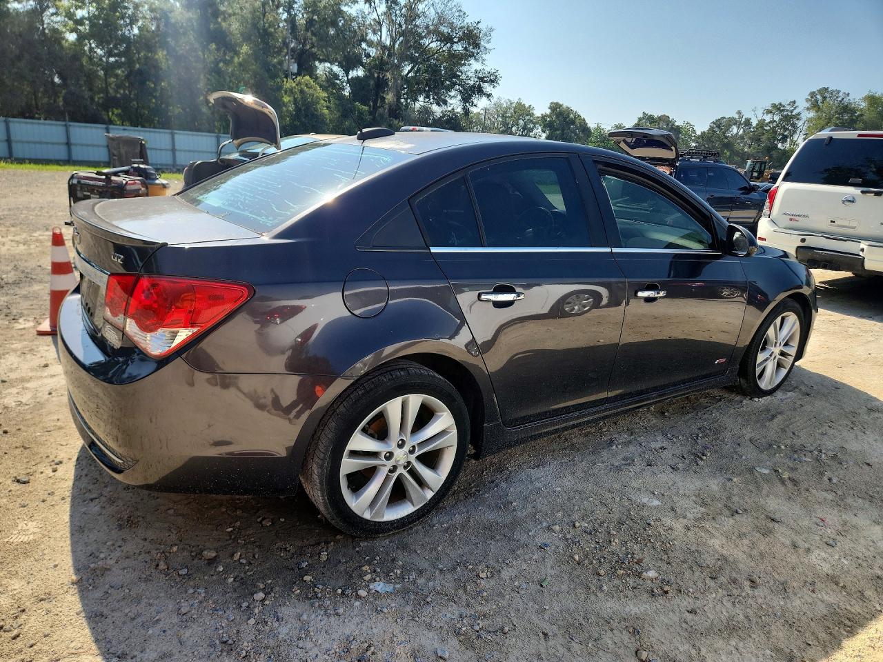 2015 Chevrolet Cruze Ltz Black vin: 1G1PG5SB9F7190377