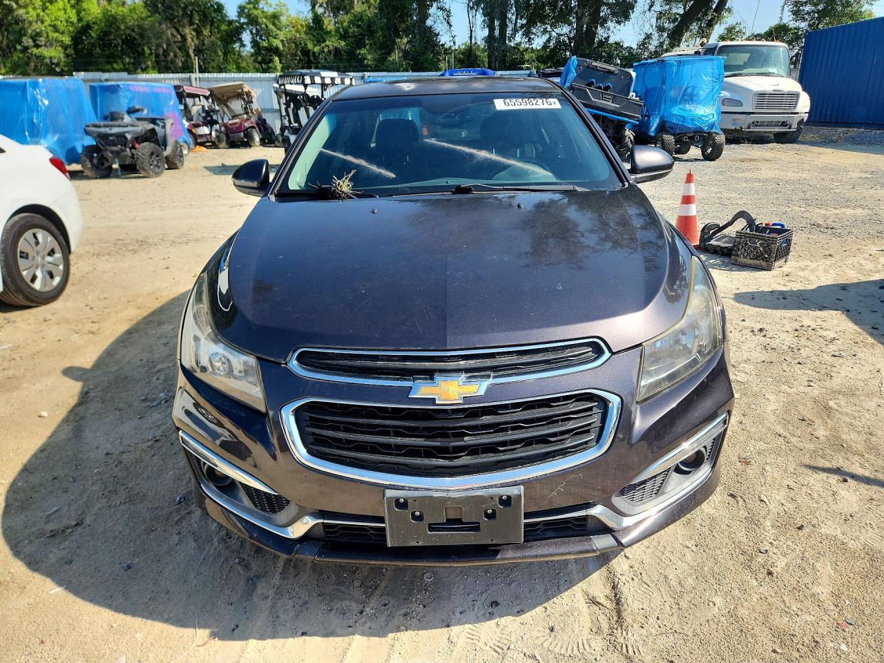 2015 Chevrolet Cruze Ltz Black vin: 1G1PG5SB9F7190377