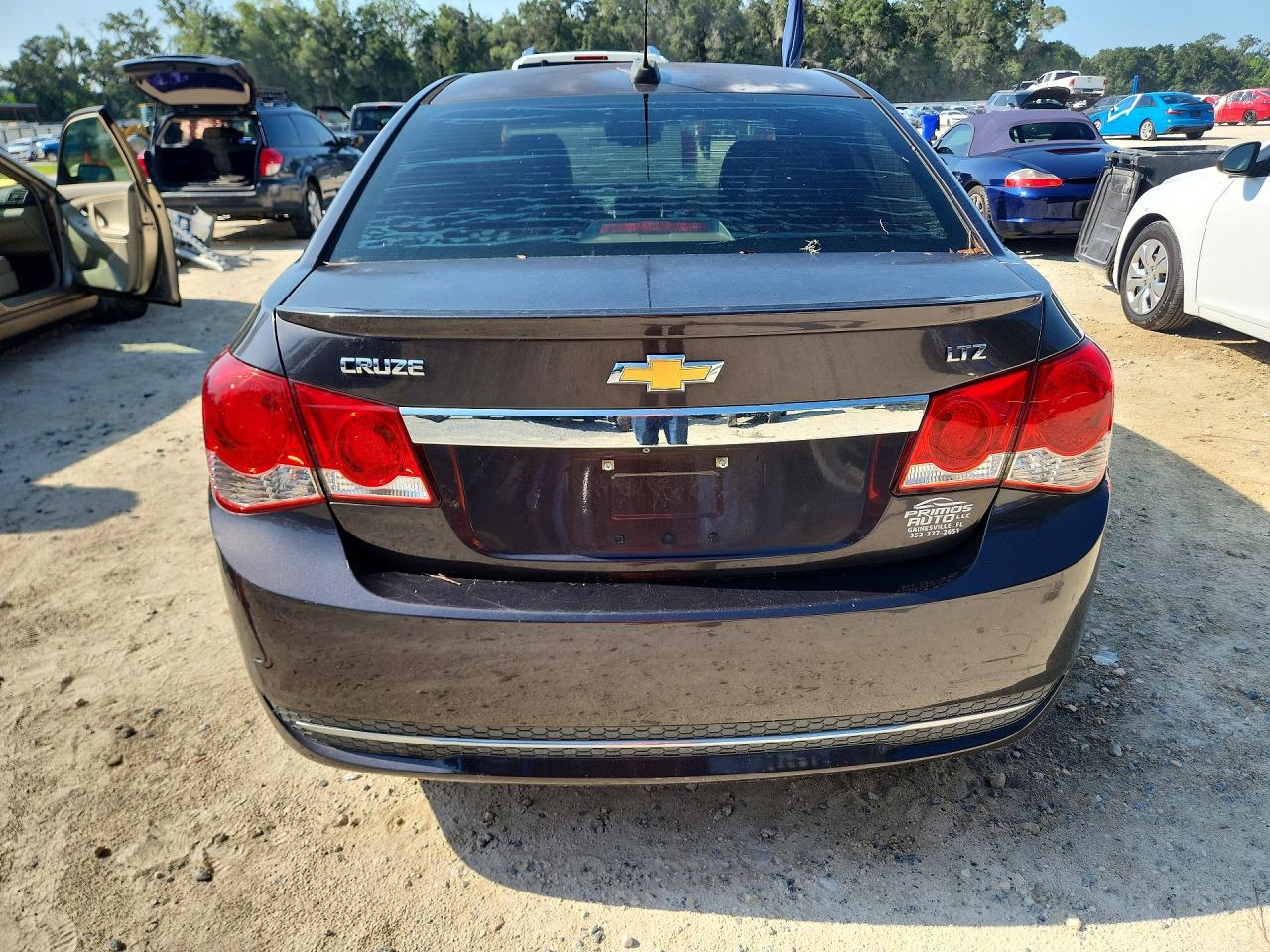 2015 Chevrolet Cruze Ltz Black vin: 1G1PG5SB9F7190377