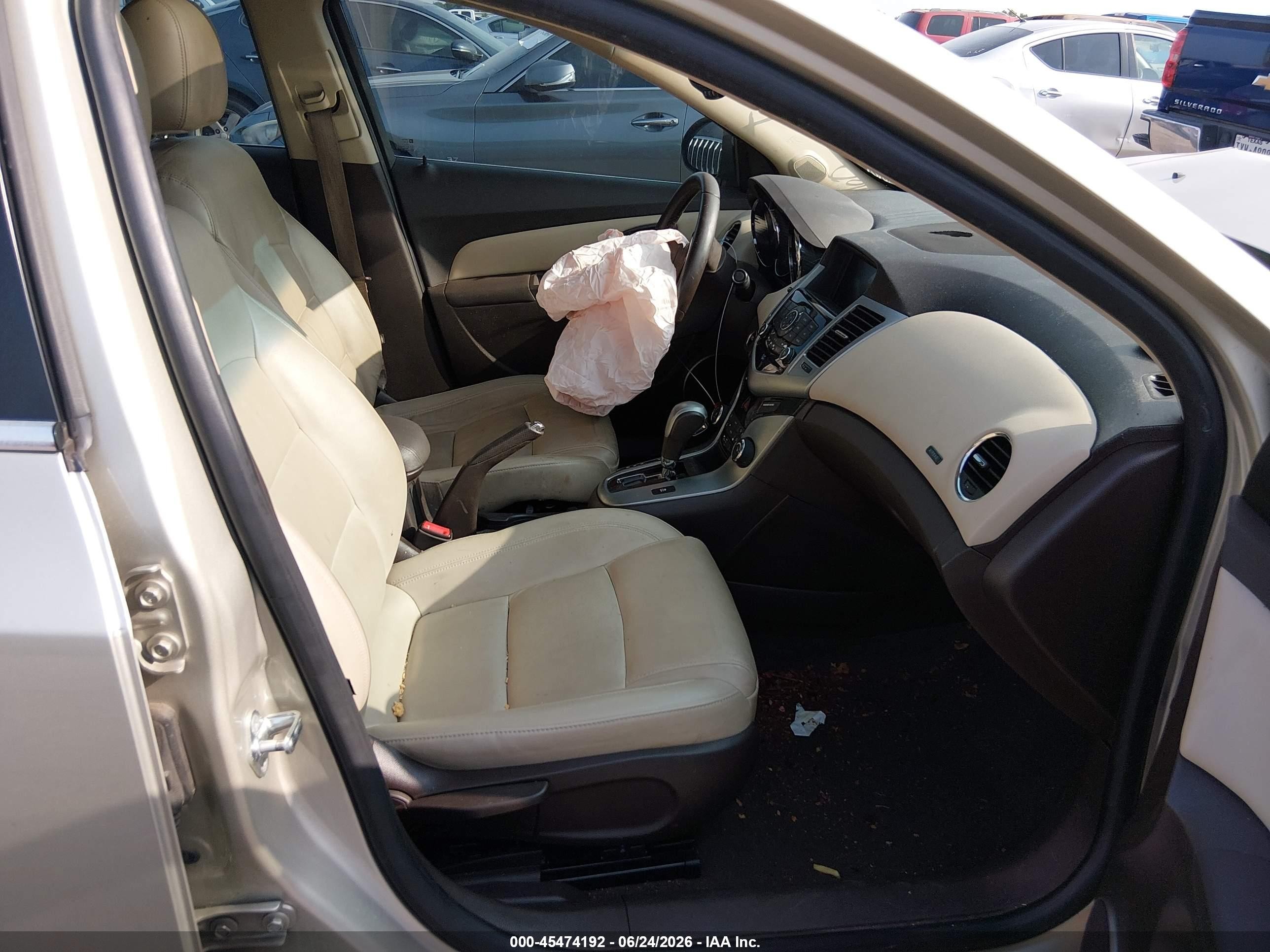 2015 Chevrolet Cruze Ltz Gold vin: 1G1PG5SB9F7191660