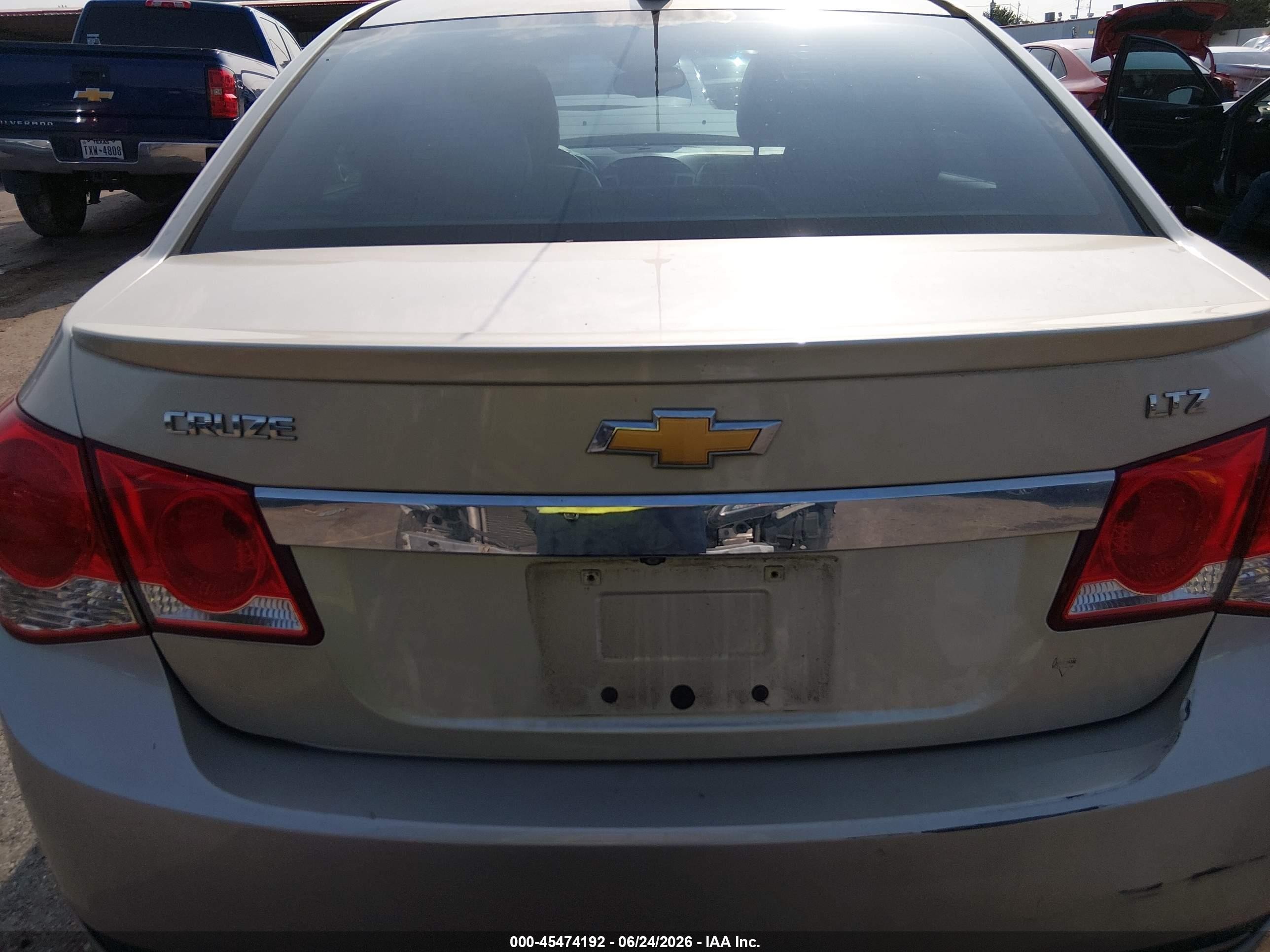 2015 Chevrolet Cruze Ltz Gold vin: 1G1PG5SB9F7191660