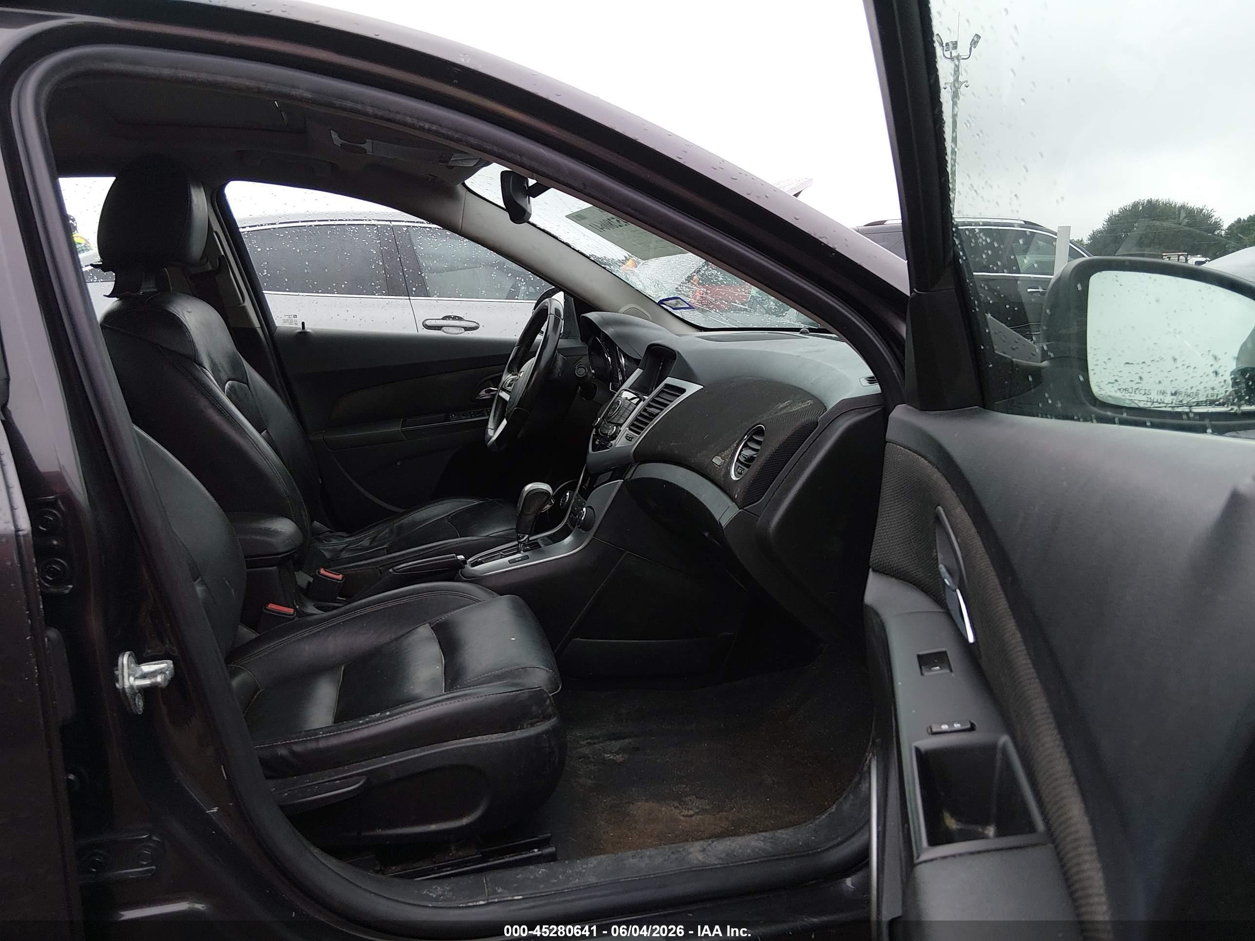 2015 Chevrolet Cruze Ltz Коричневый vin: 1G1PG5SB9F7224818