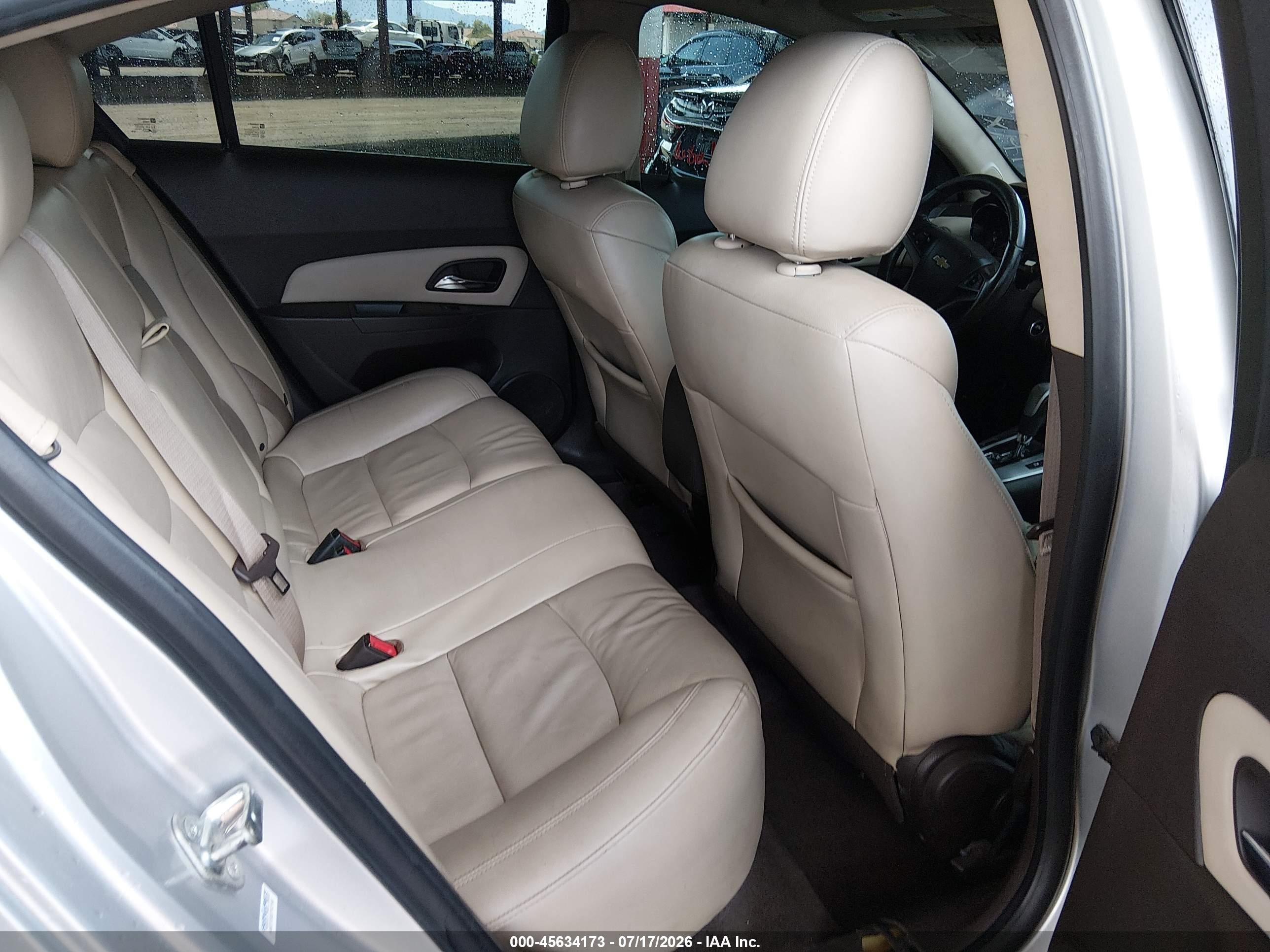 2013 Chevrolet Cruze Ltz Gray vin: 1G1PG5SBXD7110792