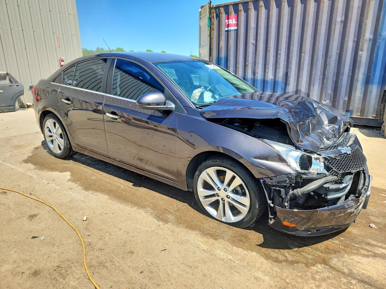 2014 Chevrolet Cruze Ltz Charcoal vin: 1G1PG5SBXE7341581