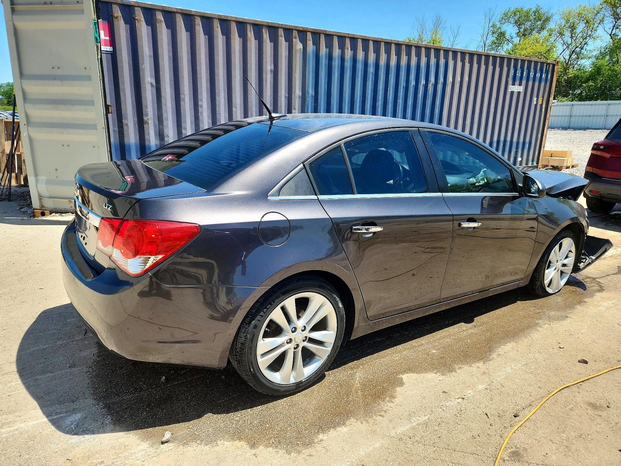2014 Chevrolet Cruze Ltz Charcoal vin: 1G1PG5SBXE7341581