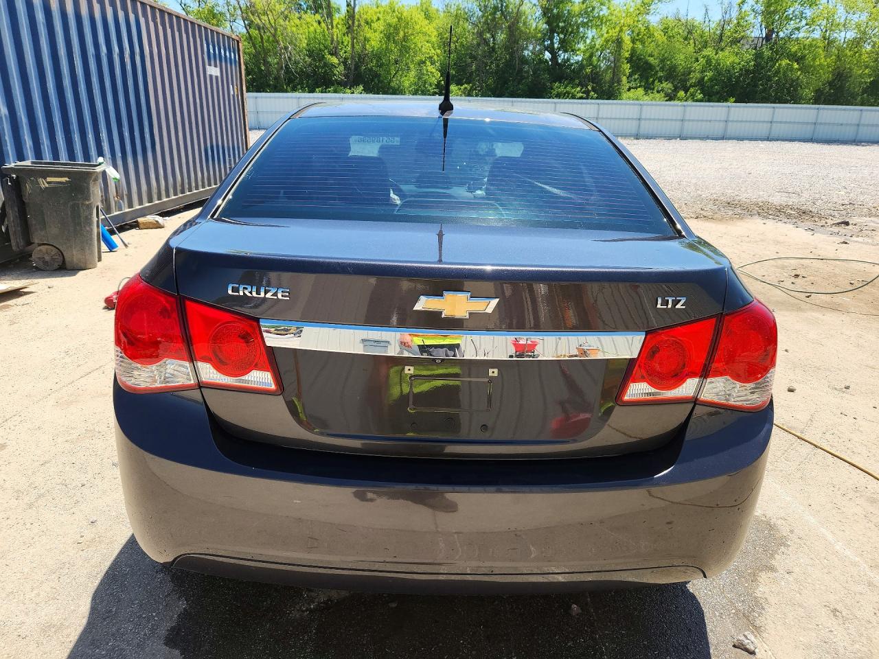 2014 Chevrolet Cruze Ltz Charcoal vin: 1G1PG5SBXE7341581