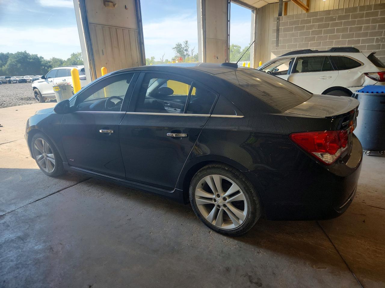2015 Chevrolet Cruze Ltz Black vin: 1G1PG5SBXF7132343