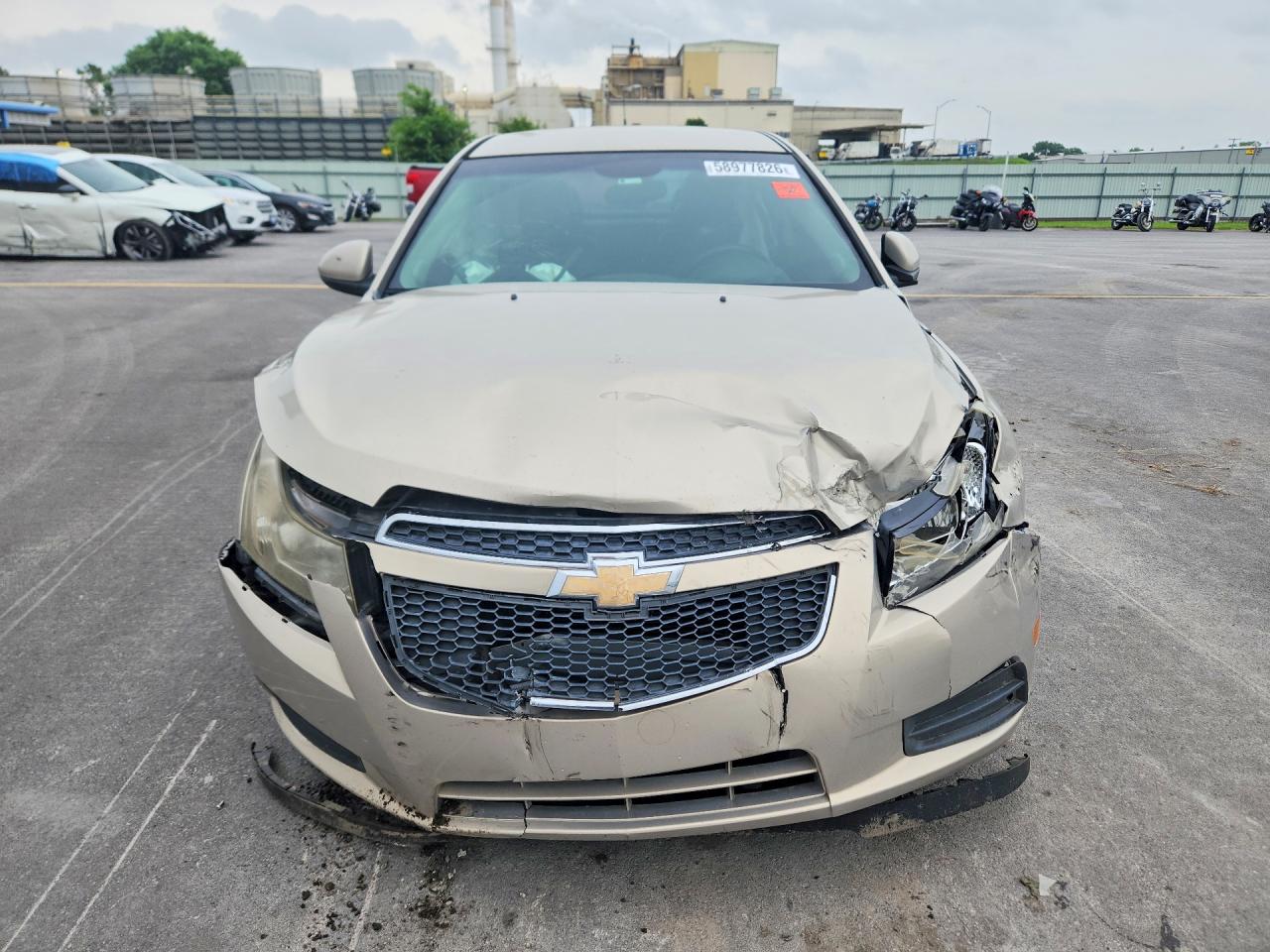 2012 Chevrolet Cruze Lt Tan vin: 1G1PG5SC0C7236263