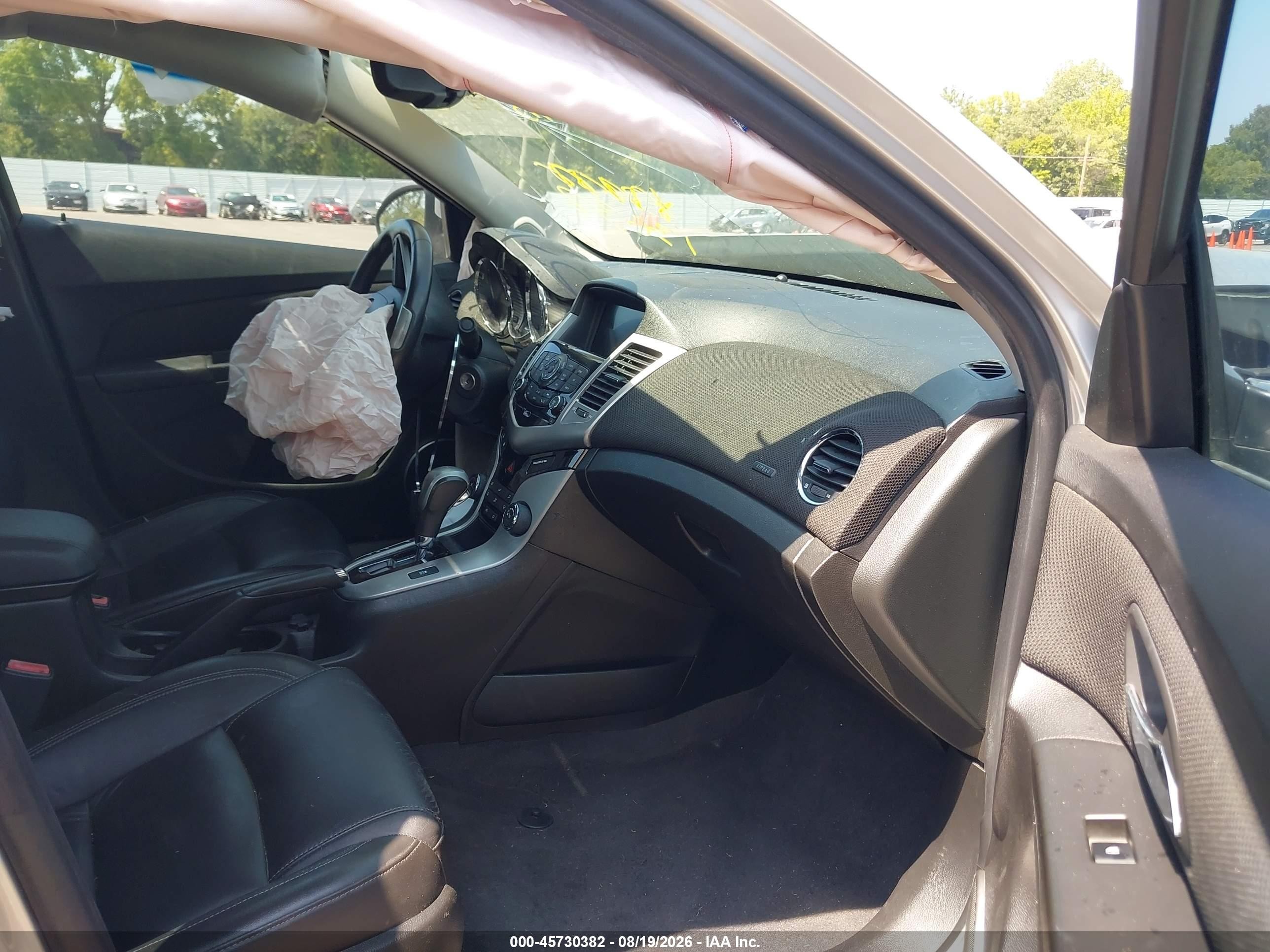 2012 Chevrolet Cruze 2lt Silver vin: 1G1PG5SC0C7329445