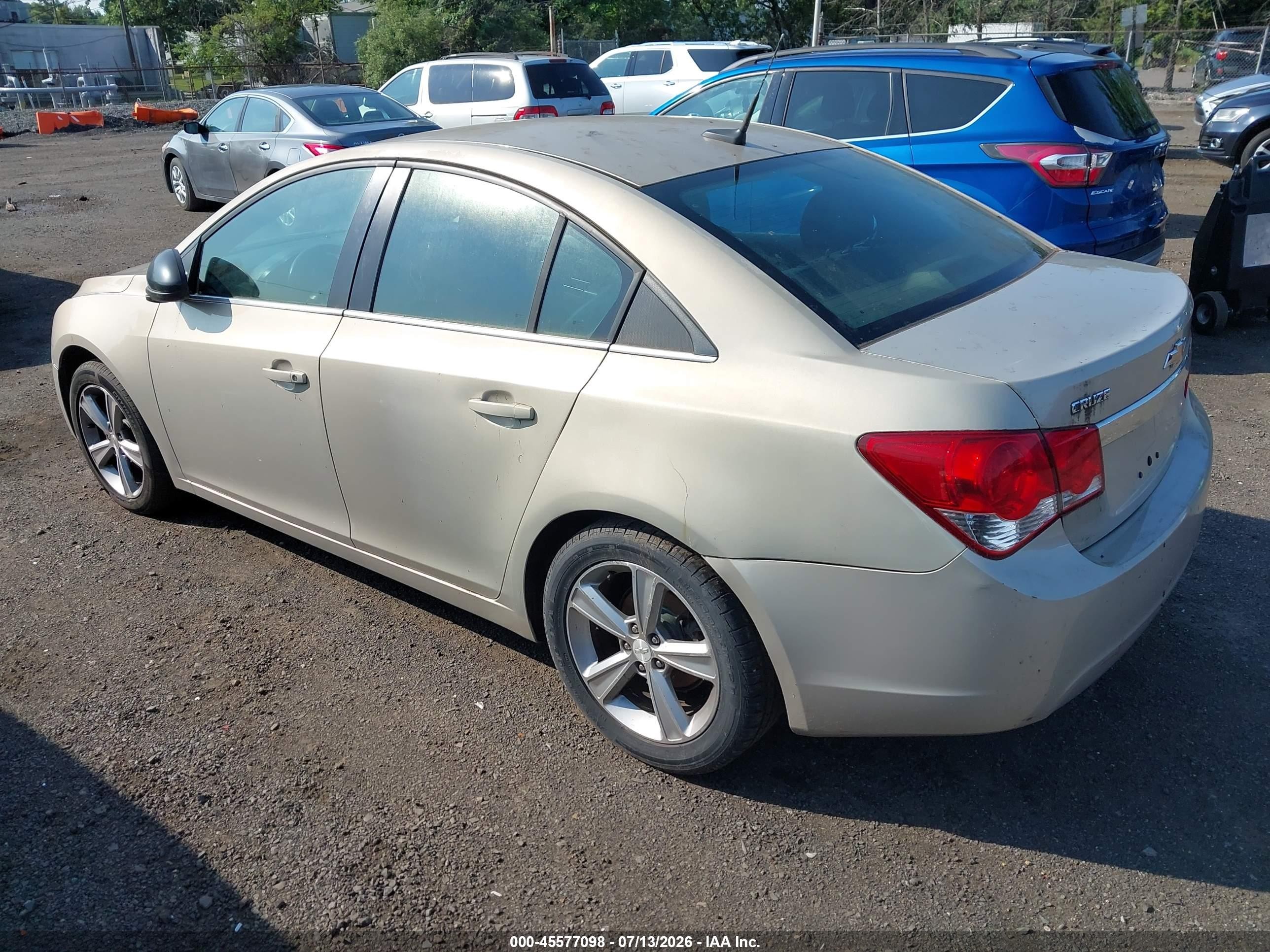 2012 Chevrolet Cruze 2lt Gold vin: 1G1PG5SC1C7140092