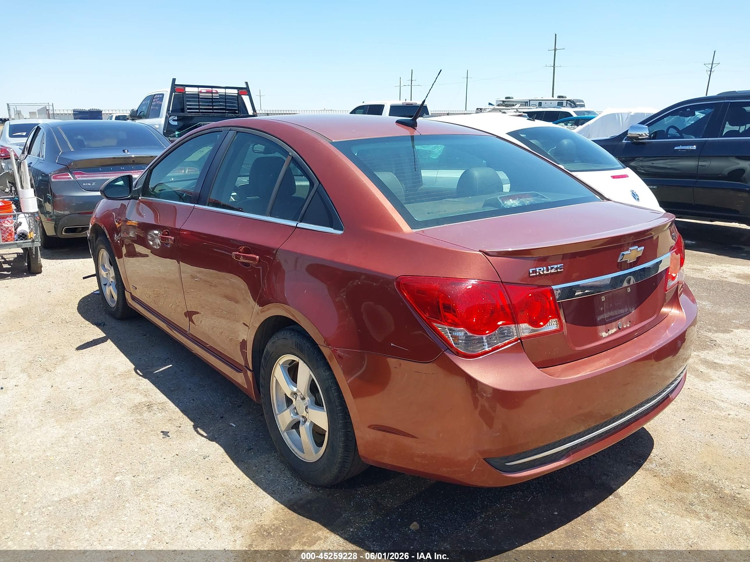 2012 Chevrolet Cruze 2lt Maroon vin: 1G1PG5SC1C7211159