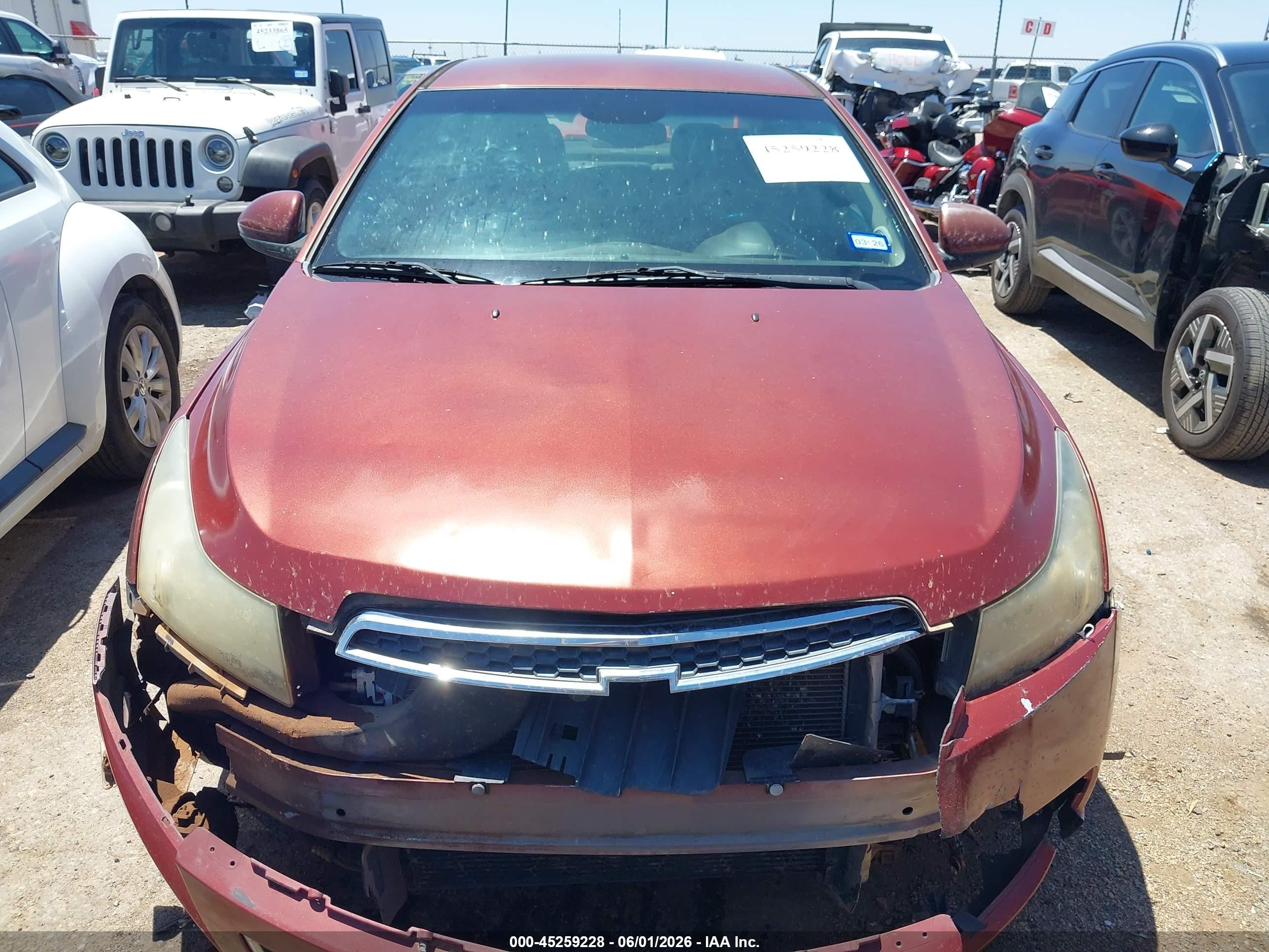 2012 Chevrolet Cruze 2lt Maroon vin: 1G1PG5SC1C7211159