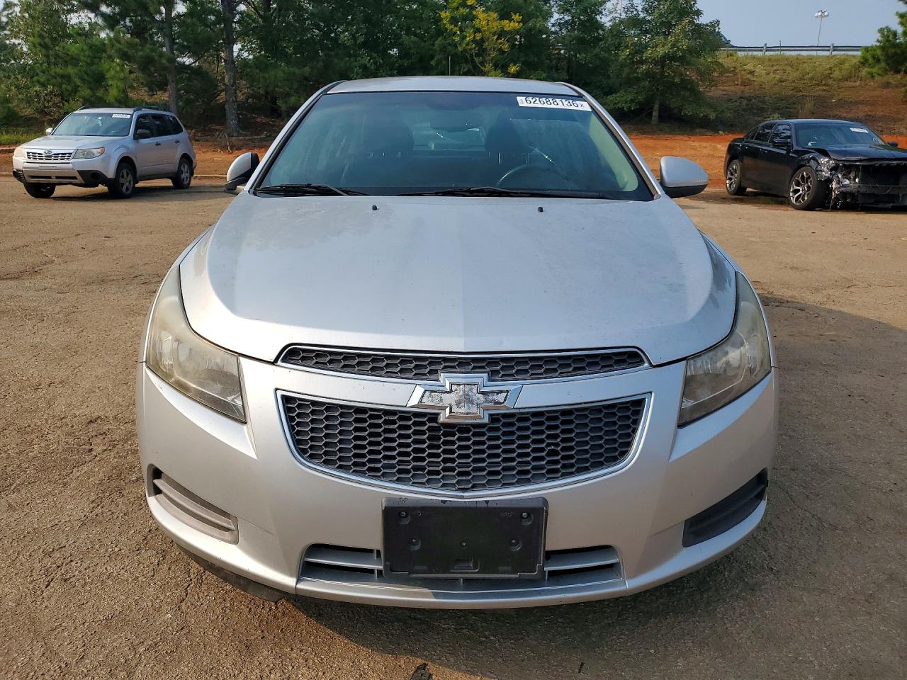 2012 Chevrolet Cruze Lt Gray vin: 1G1PG5SC1C7230200