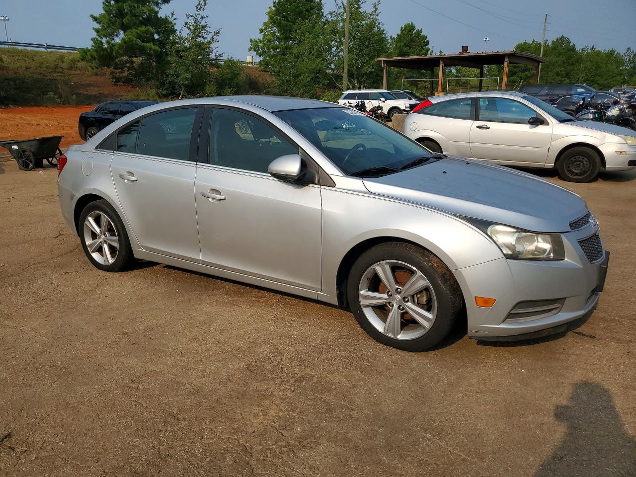 2012 Chevrolet Cruze Lt Gray vin: 1G1PG5SC1C7230200