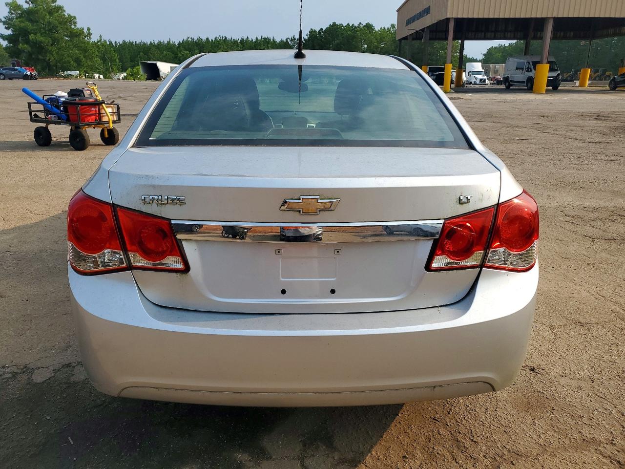 2012 Chevrolet Cruze Lt Gray vin: 1G1PG5SC1C7230200