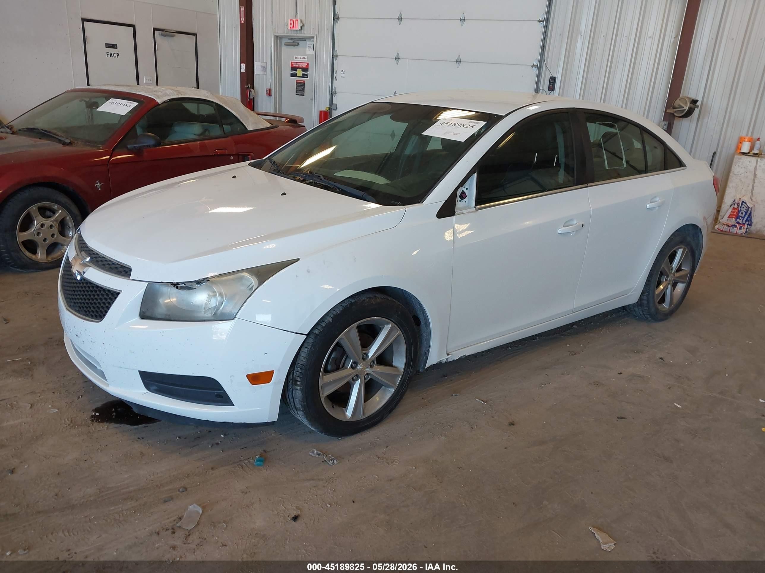 2012 Chevrolet Cruze 2lt White vin: 1G1PG5SC1C7313822