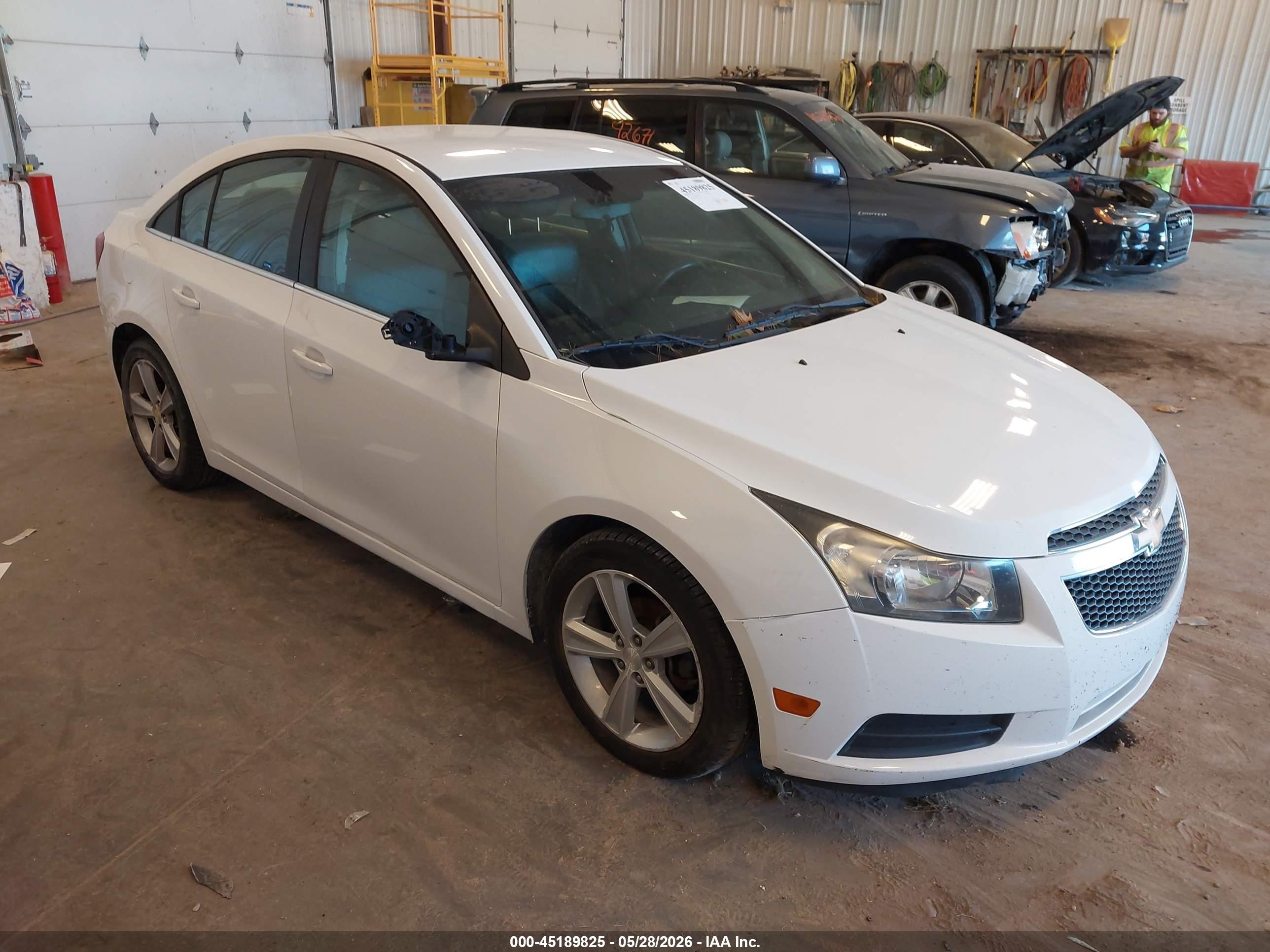 2012 Chevrolet Cruze 2lt White vin: 1G1PG5SC1C7313822
