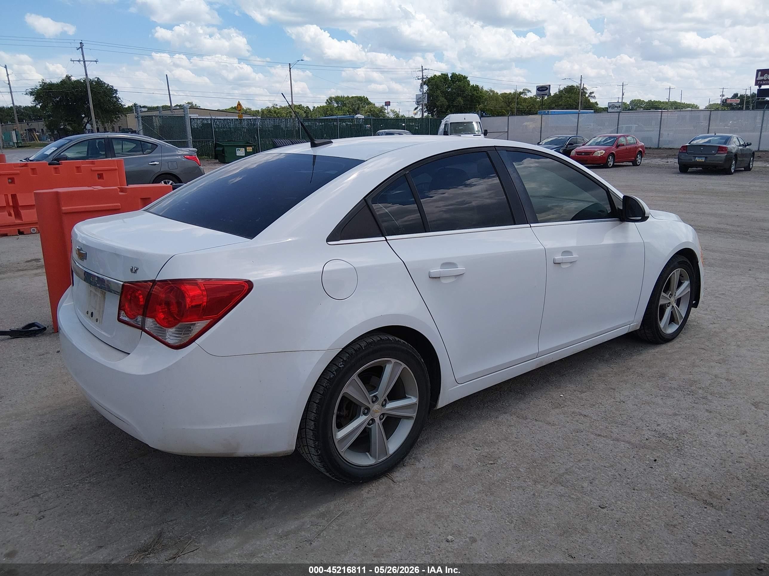 2012 Chevrolet Cruze 2lt White vin: 1G1PG5SC2C7100653