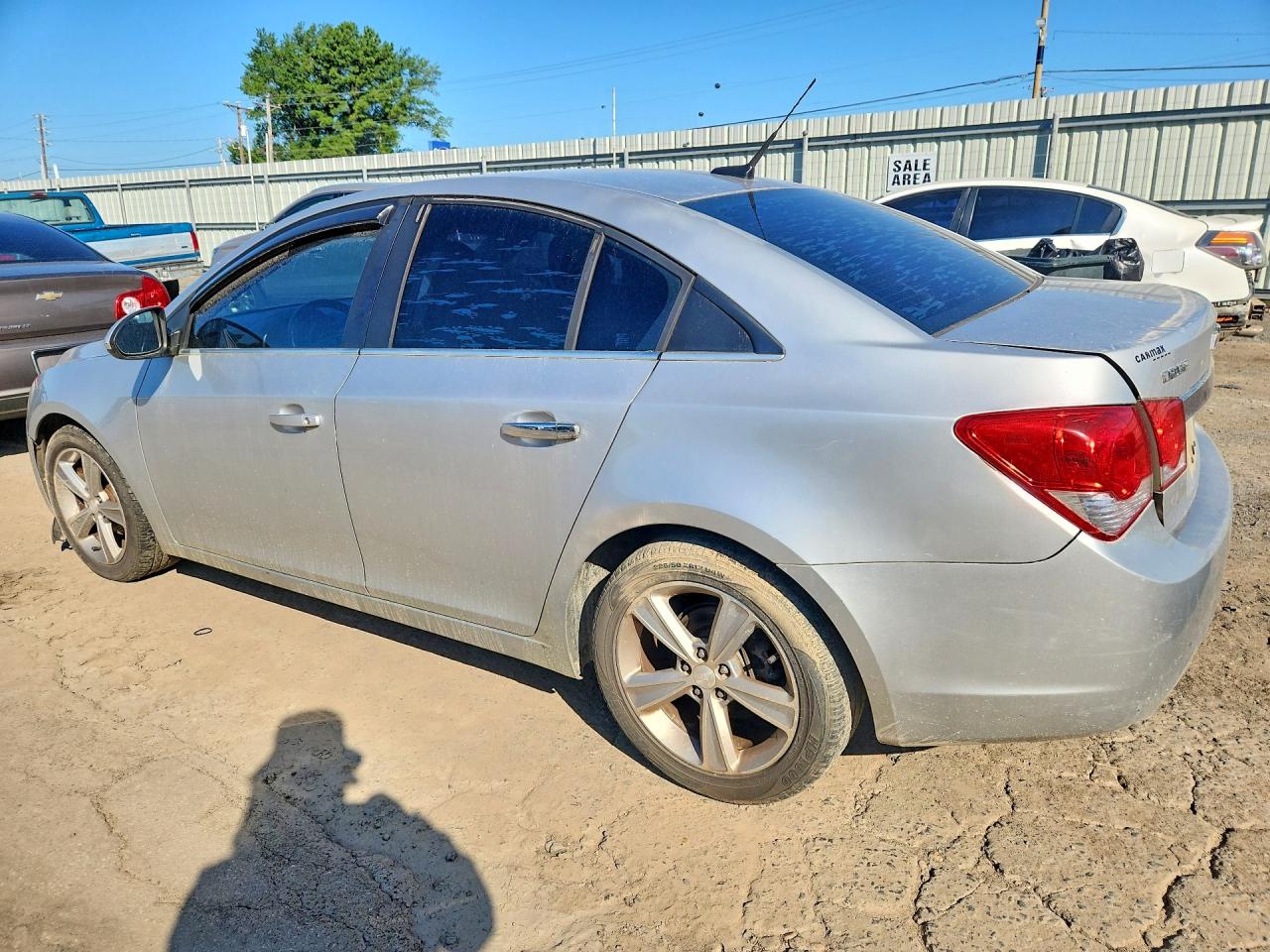 2012 Chevrolet Cruze Lt Silver vin: 1G1PG5SC2C7176938