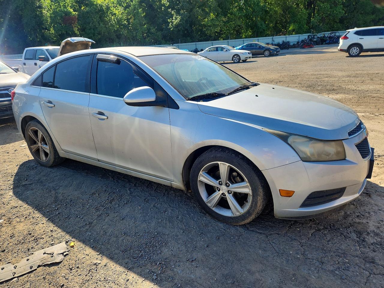 2012 Chevrolet Cruze Lt Silver vin: 1G1PG5SC2C7176938