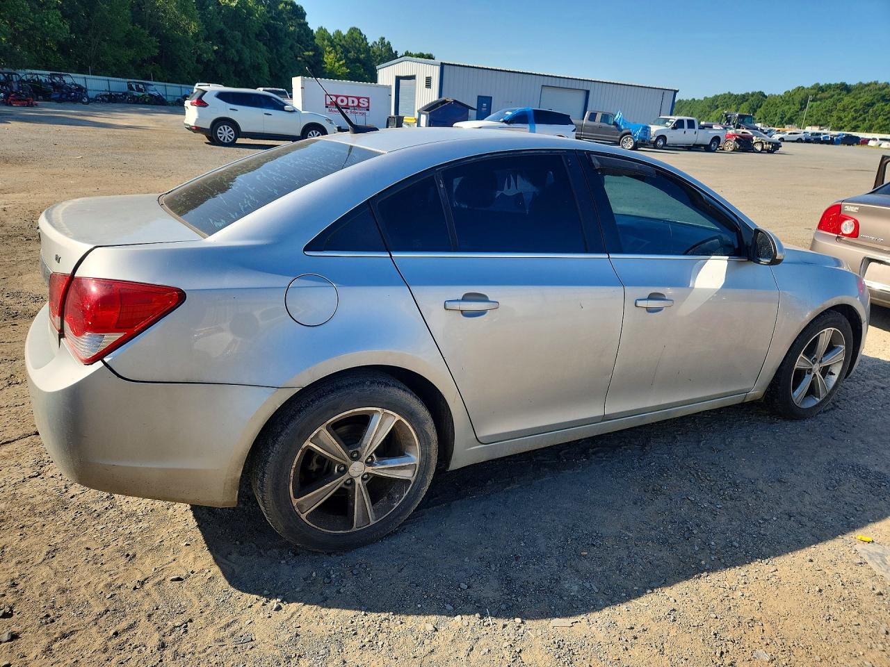 2012 Chevrolet Cruze Lt Silver vin: 1G1PG5SC2C7176938