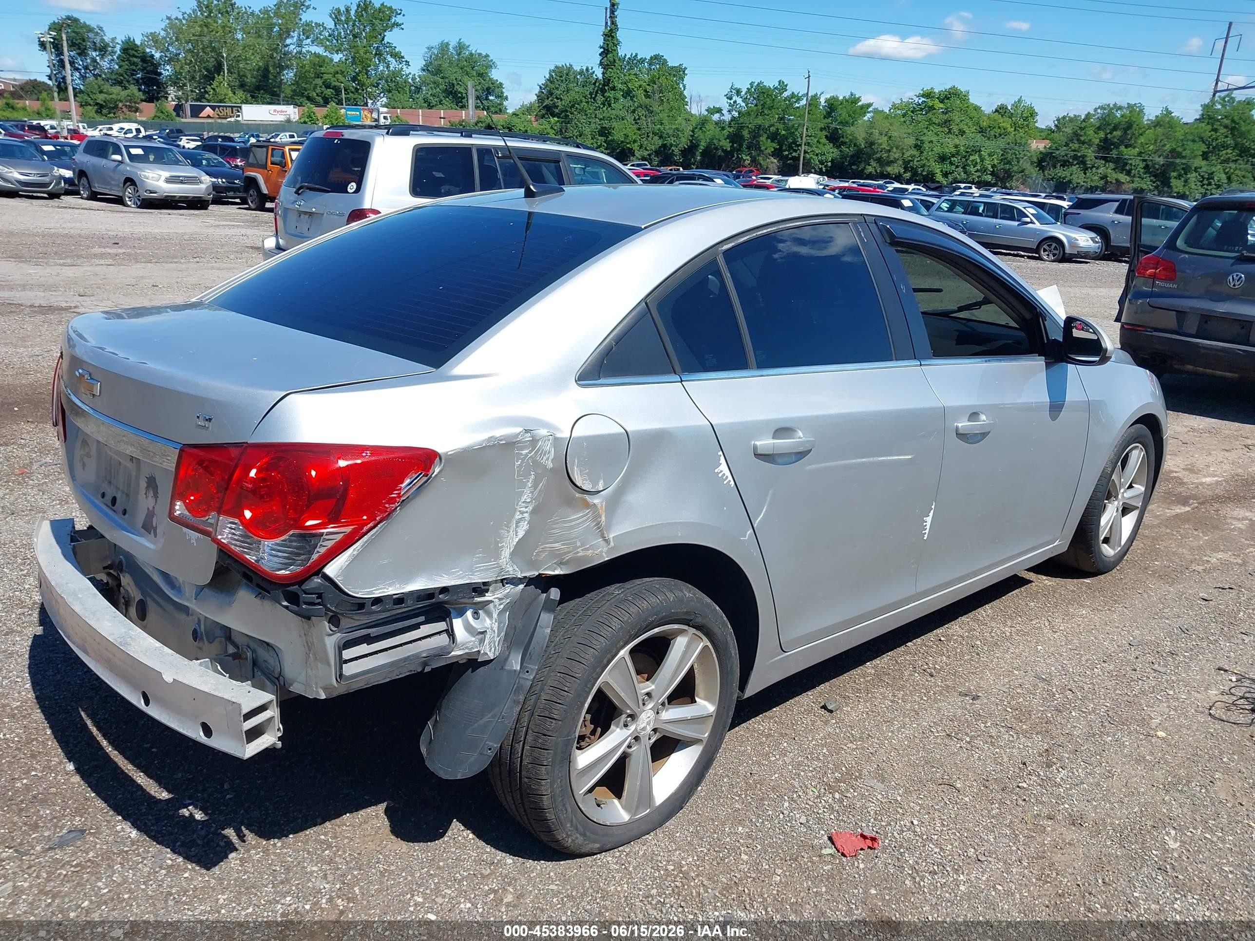 2012 Chevrolet Cruze 2lt Silver vin: 1G1PG5SC2C7302375