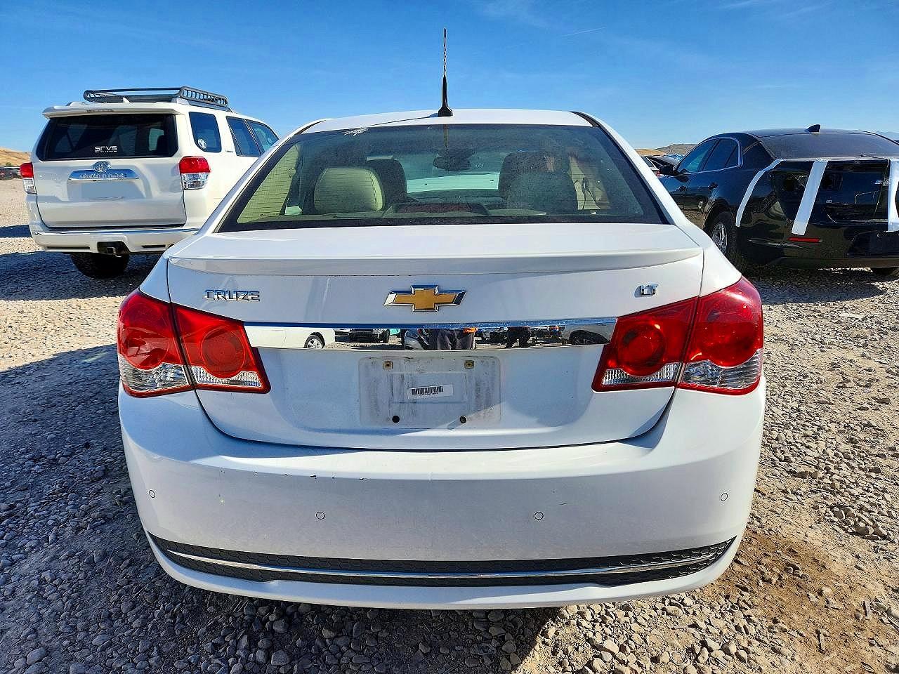 2012 Chevrolet Cruze Lt White vin: 1G1PG5SC3C7100046